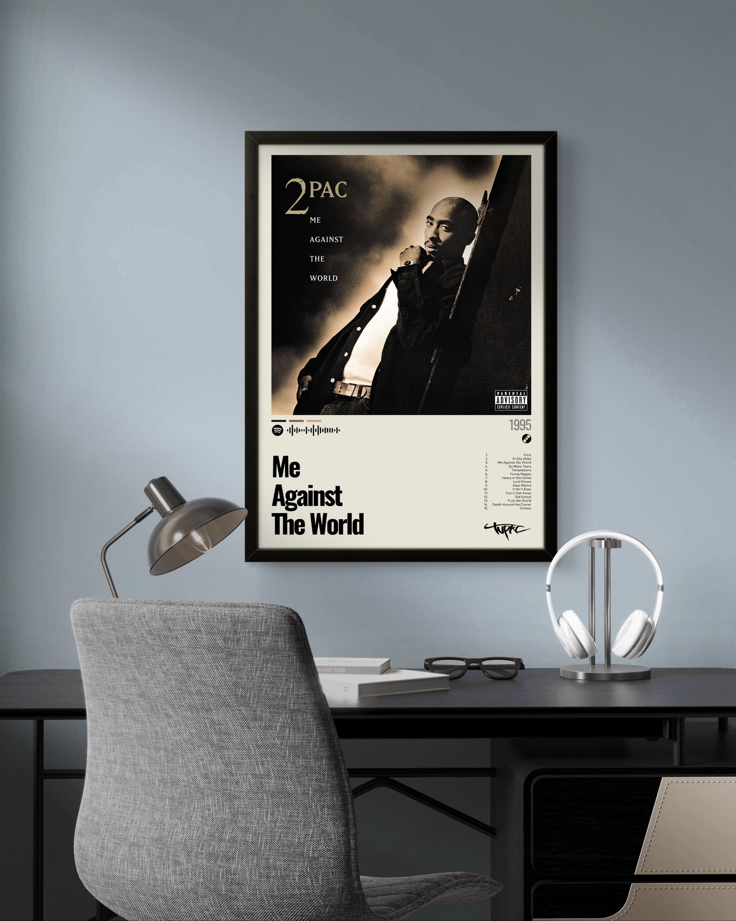 Quadro: Me Against The World (1995) by 2Pac
