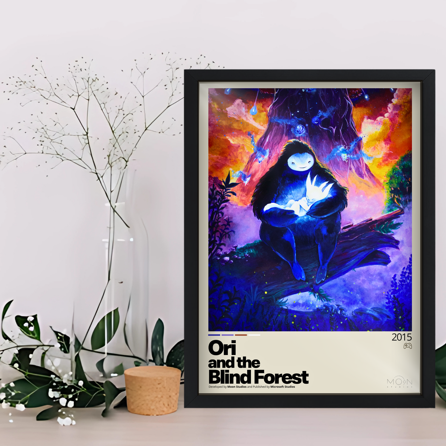 Quadro: Ori and the Blind Forest (2015) - Quadraê