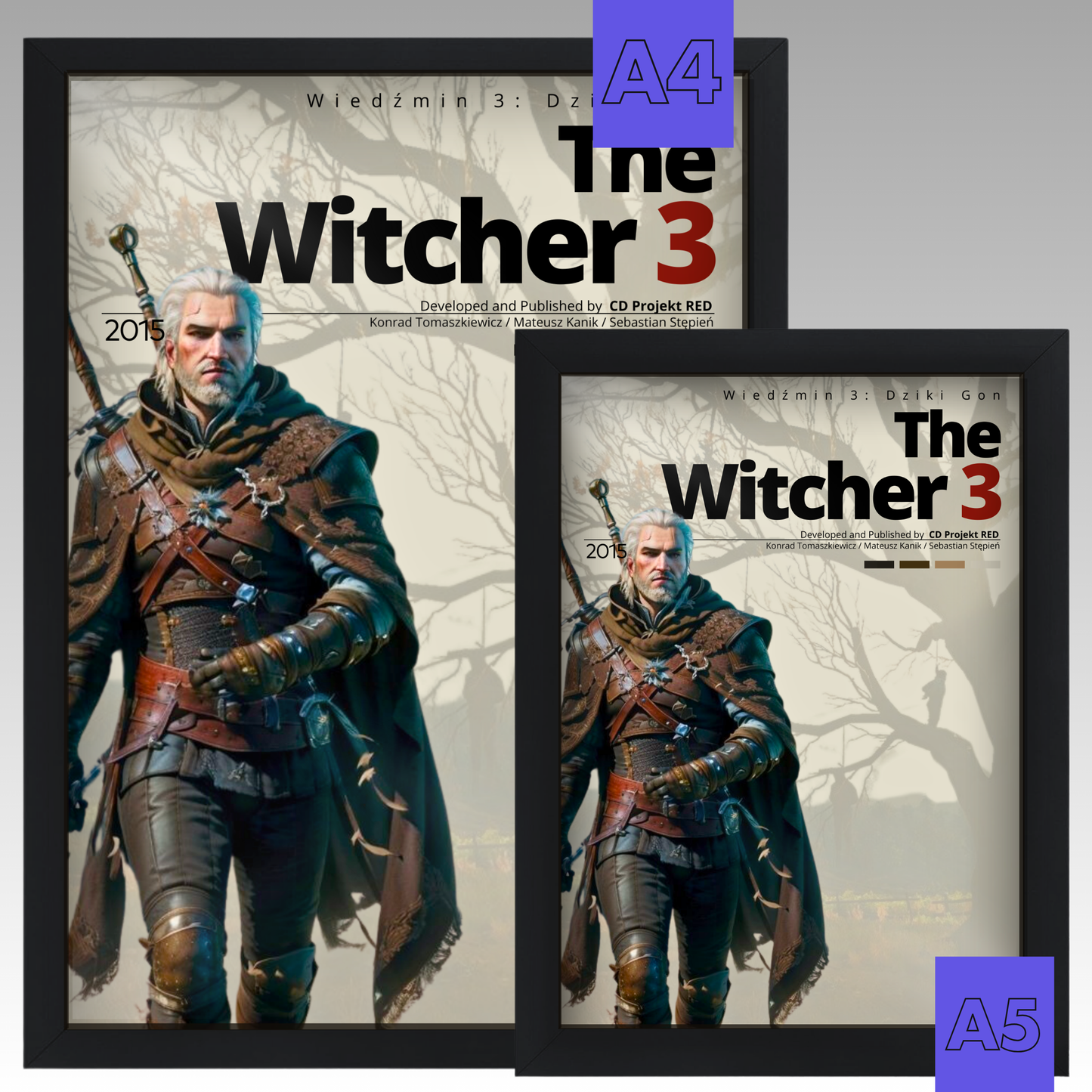Quadro: The Witcher 3 v2 (2015) - Quadraê
