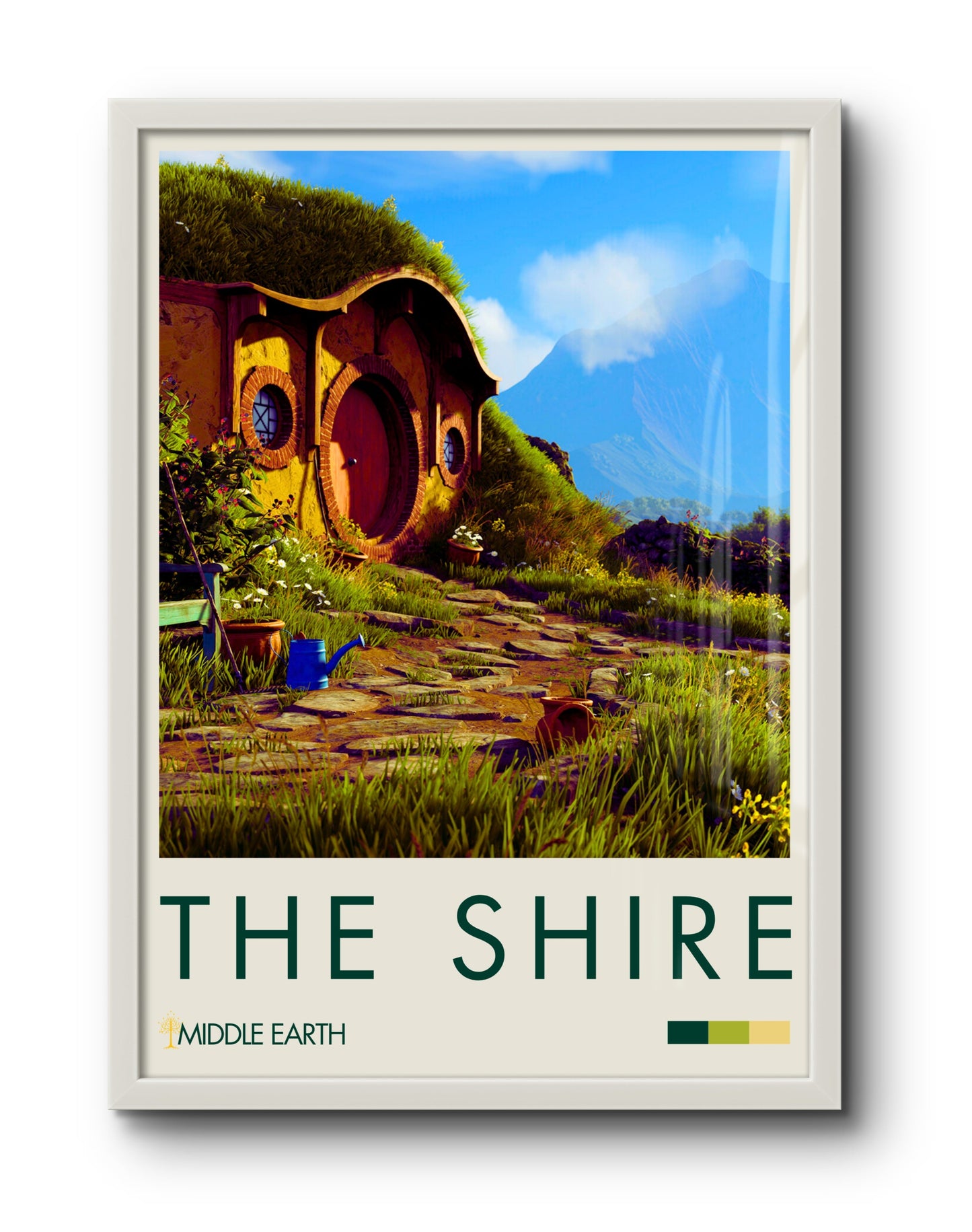 Quadro: The Shire / O Condado (O Senhor dos Anéis)