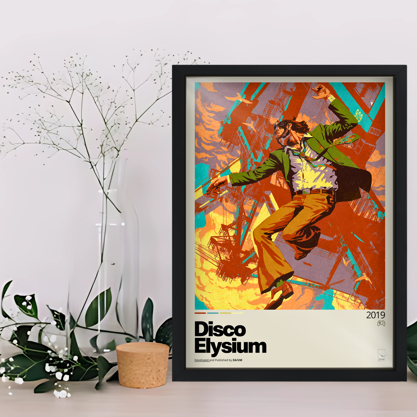 Quadro: Disco Elysium (2019) - Quadraê