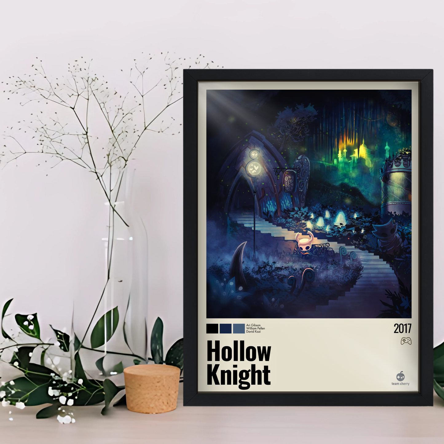 Quadro: Hollow Knight (2017) - Quadraê