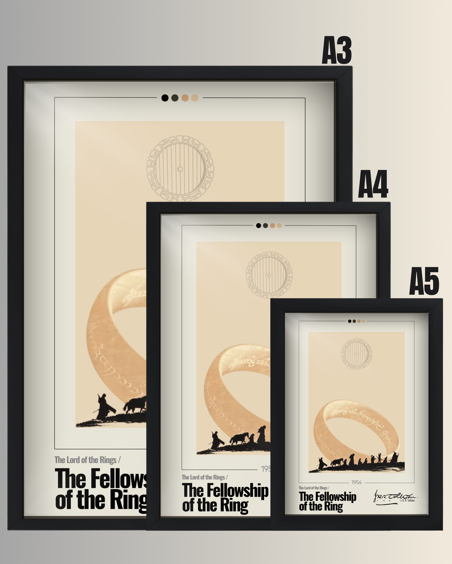 Quadro: The Fellowship of the Ring (1954) by J. R. R. Tolkien
