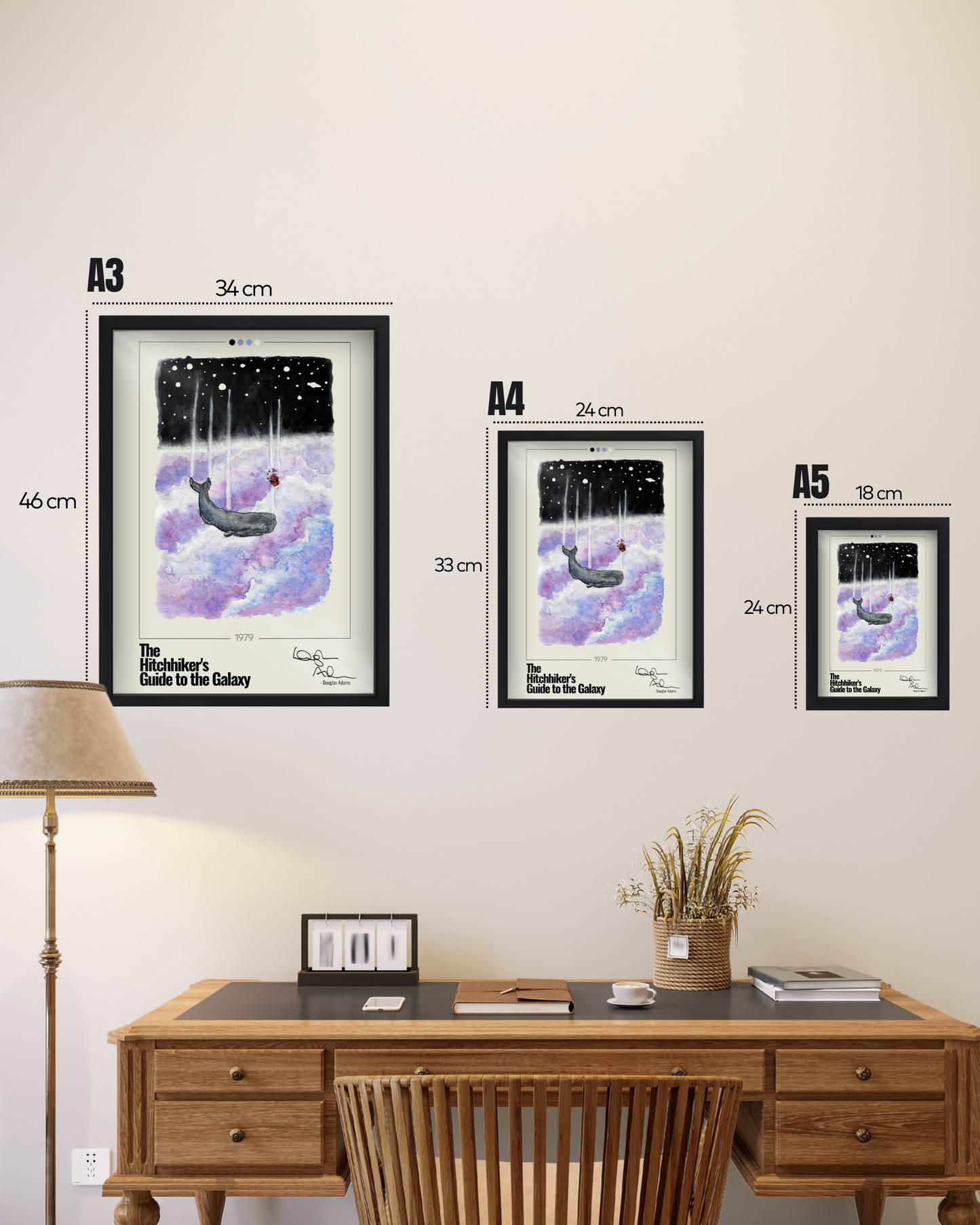 Quadro: O Guia do Mochileiro das Galáxias (1979) by Douglas Adams | Quadraê