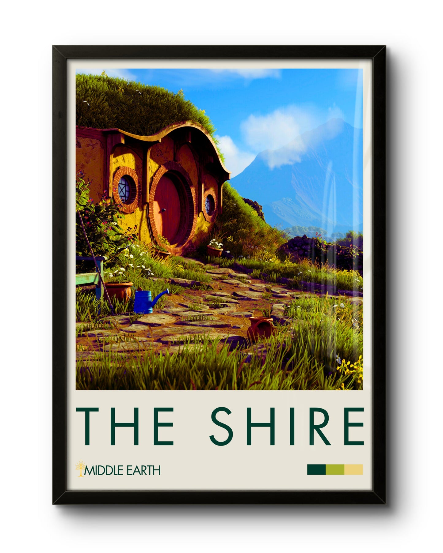 Quadro: The Shire / O Condado (O Senhor dos Anéis)