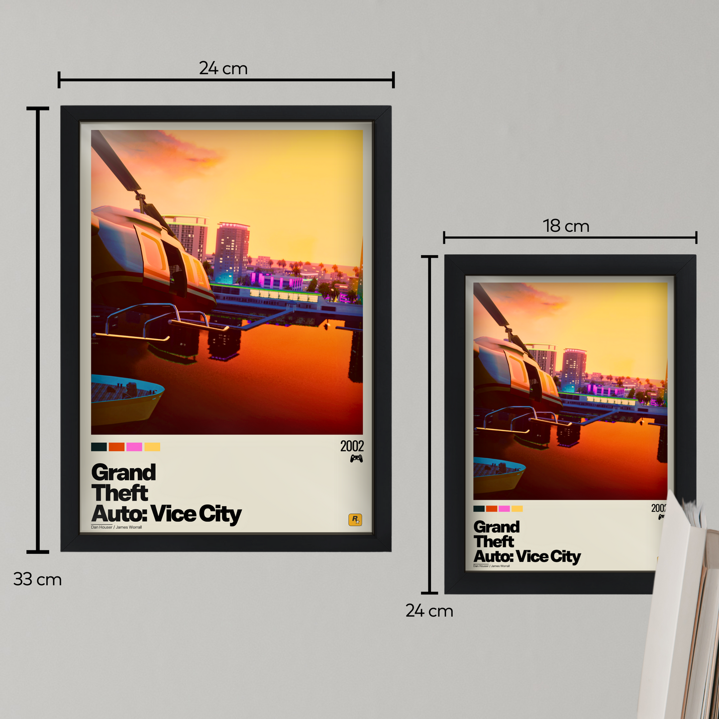 Quadro: Grand Theft Auto / GTA: Vice City (2002) - Quadraê
