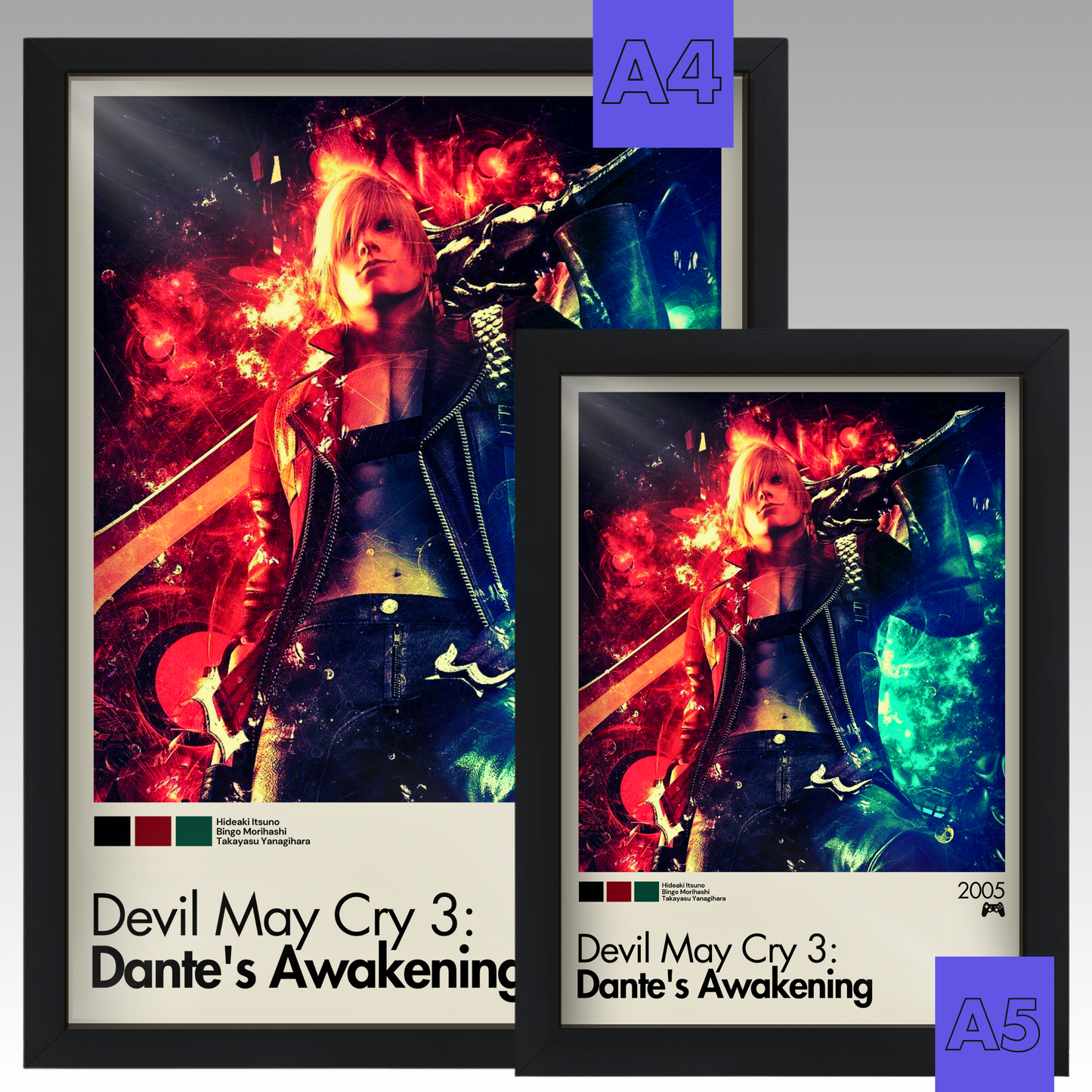 Quadro: Devil May Cry 3 / Dante's Awakening (2005) - Quadraê