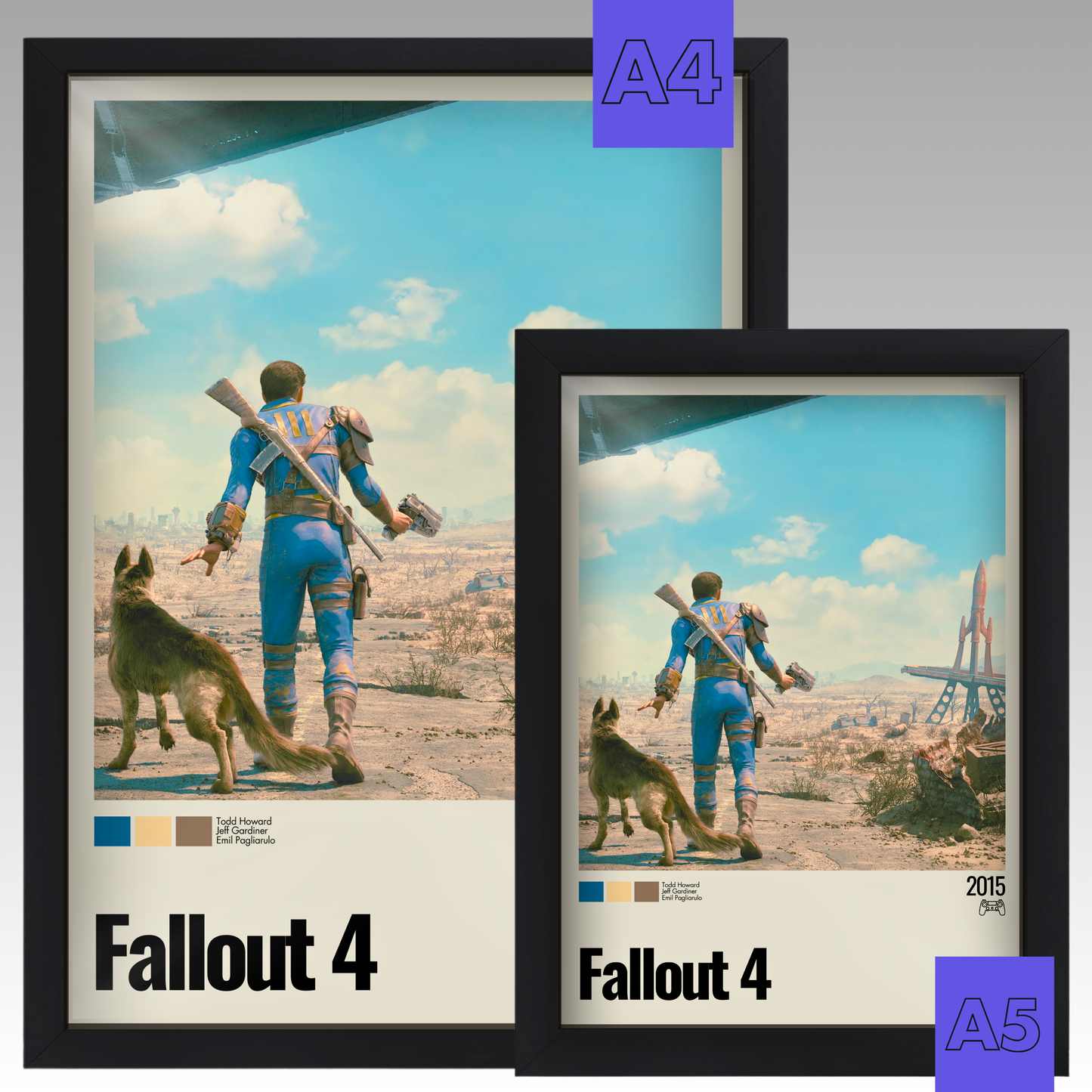 Quadro: Fallout 4 (2015) - Quadraê