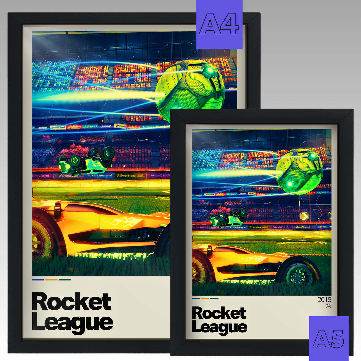 Quadro: Rocket League (2015) - Quadraê