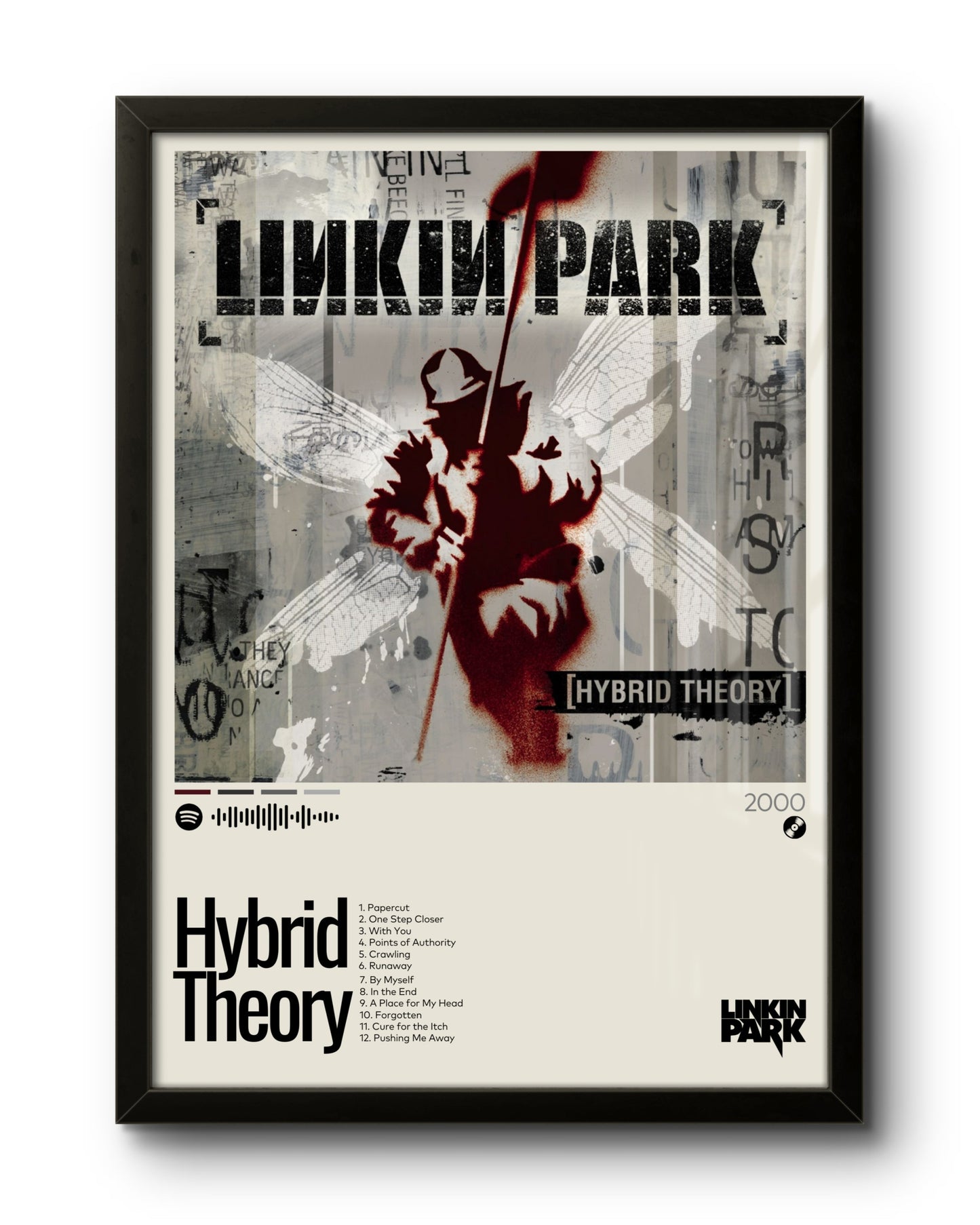 Quadro: Hybrid Theory (2000) by Linkin Park