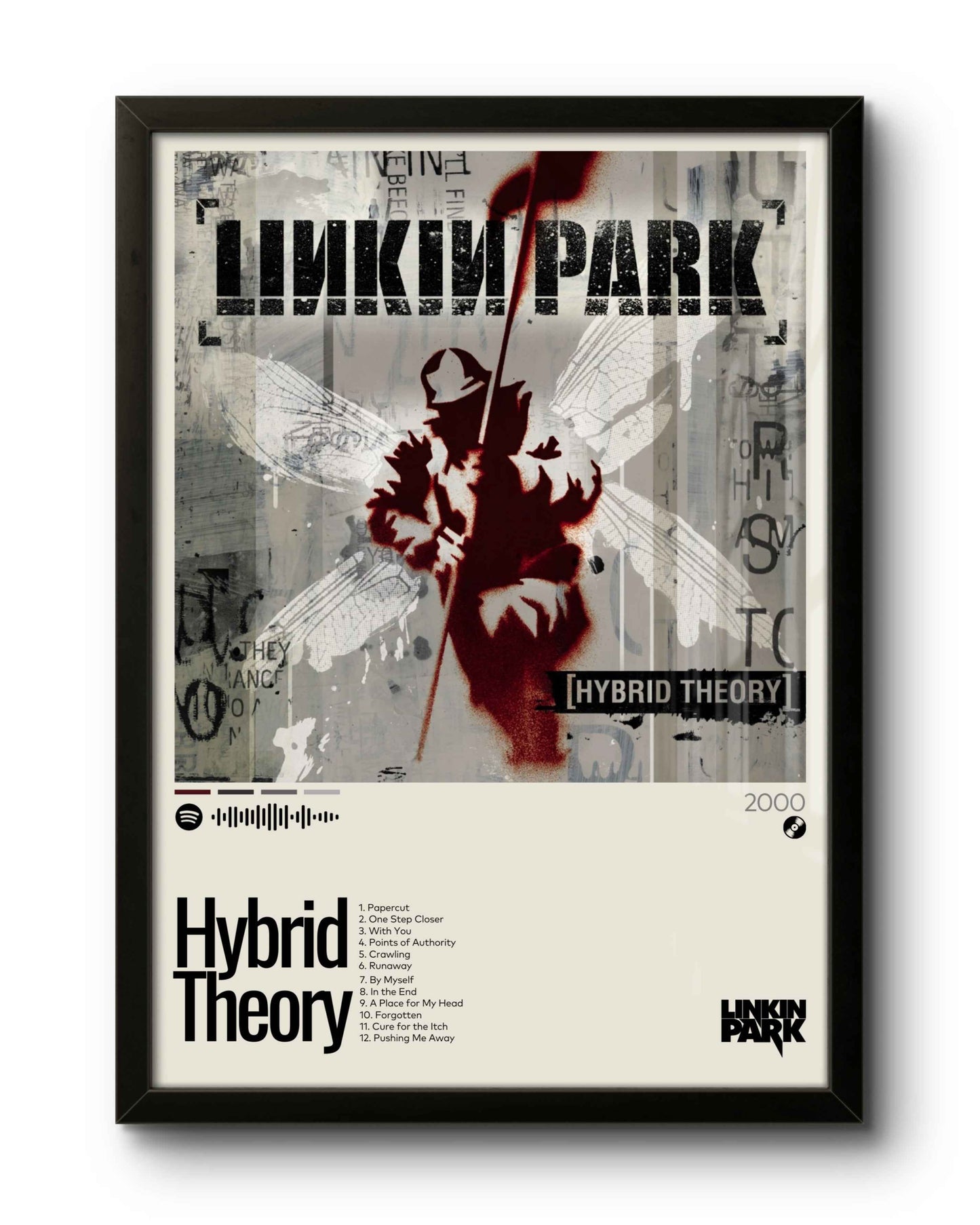 Quadro: Hybrid Theory (2000) by Linkin Park