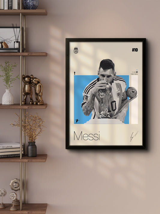 Quadro: Lionel Messi (Argentina)