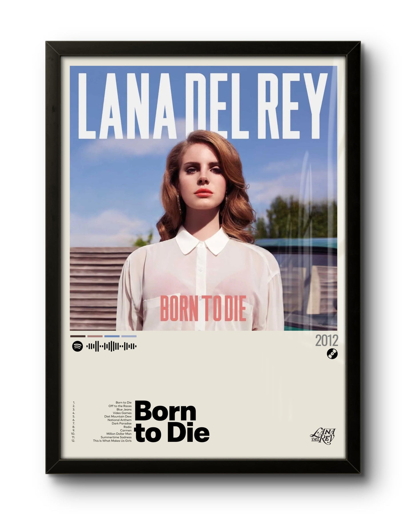 Quadro: Born to Die (2012) by Lana Del Rey