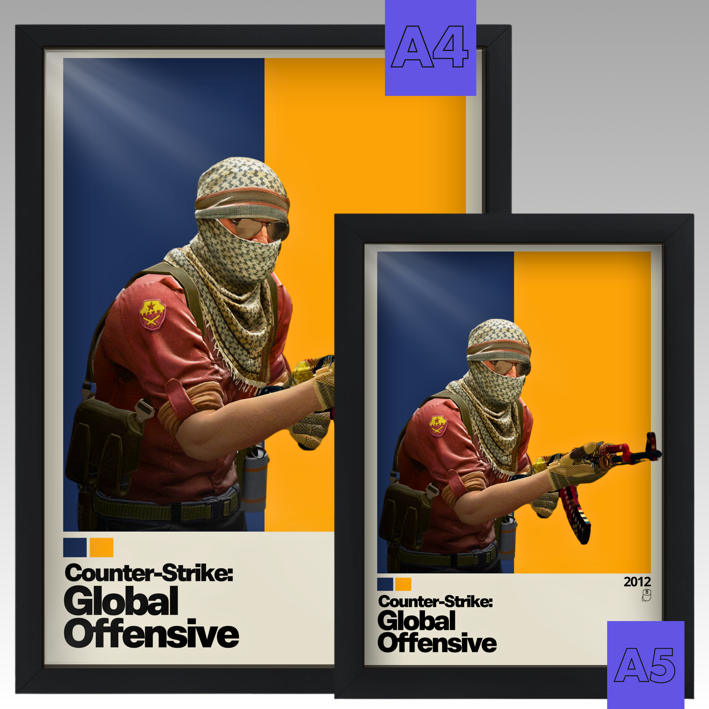 Quadro: Counter-Strike - Global Offensive (2012) - Quadraê