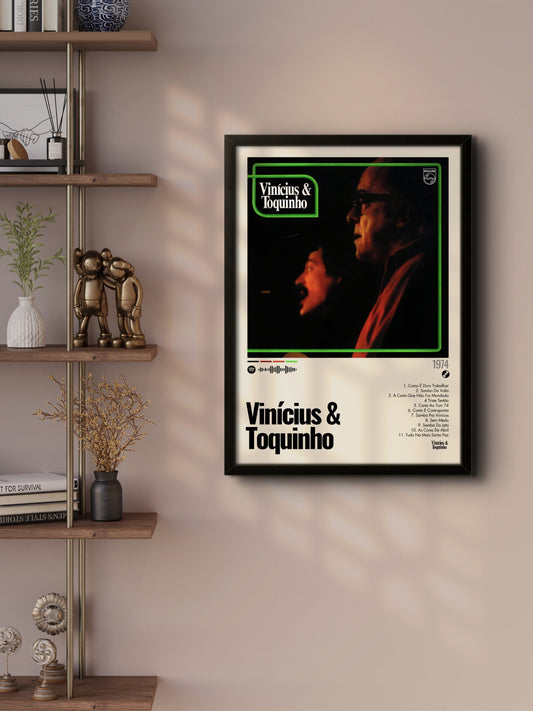 Quadro: Vinícius & Toquinho (1974) por Vinícius de Moraes & Toquinho