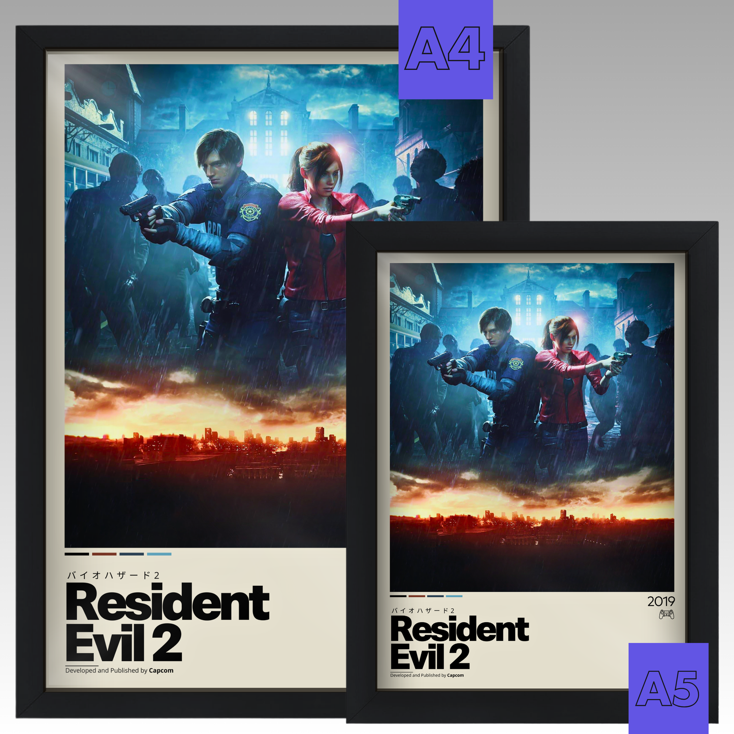Quadro: Resident Evil 2 Remake (2019)