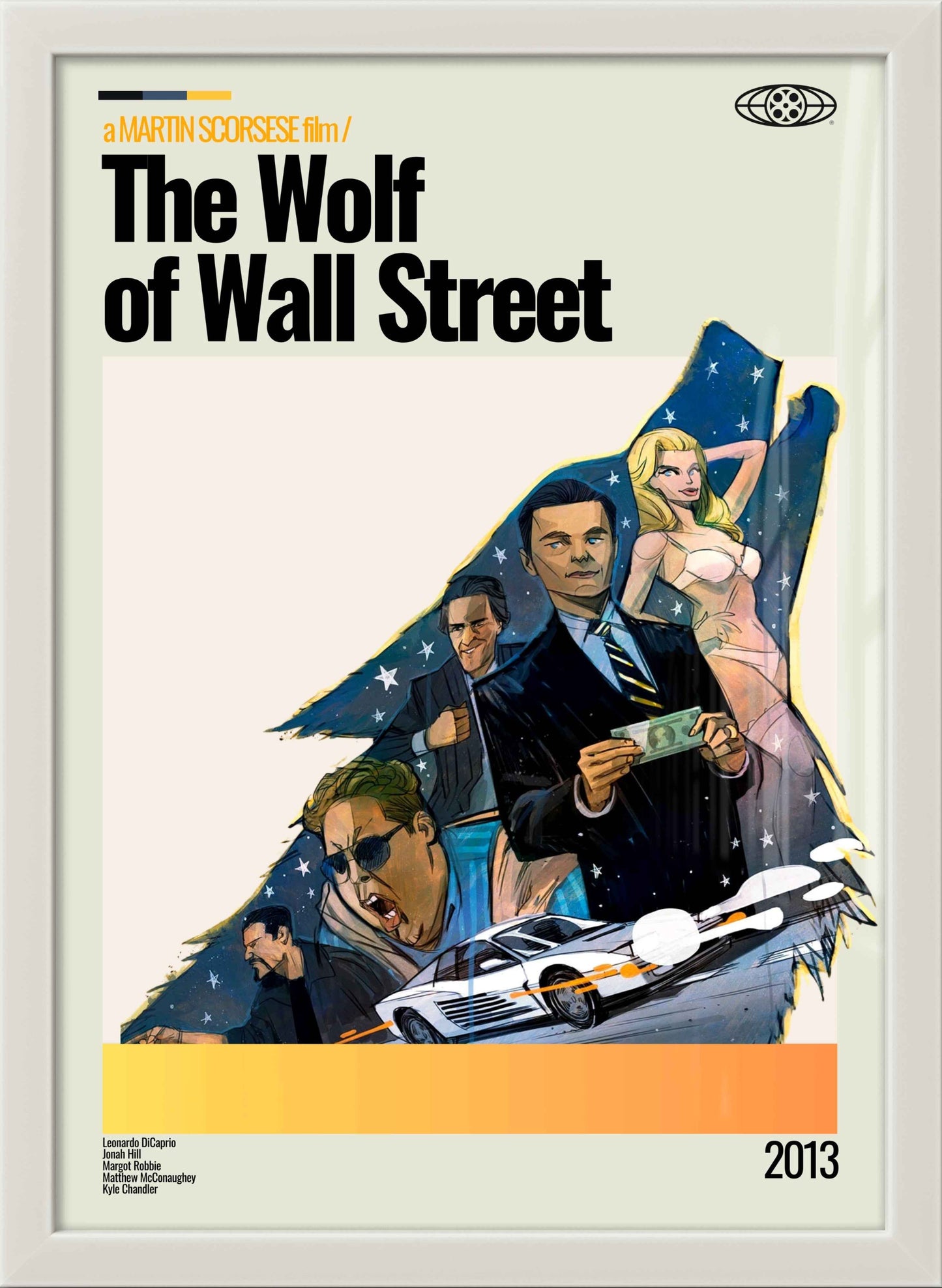 Quadro: O Lobo de Wall Street (2013)