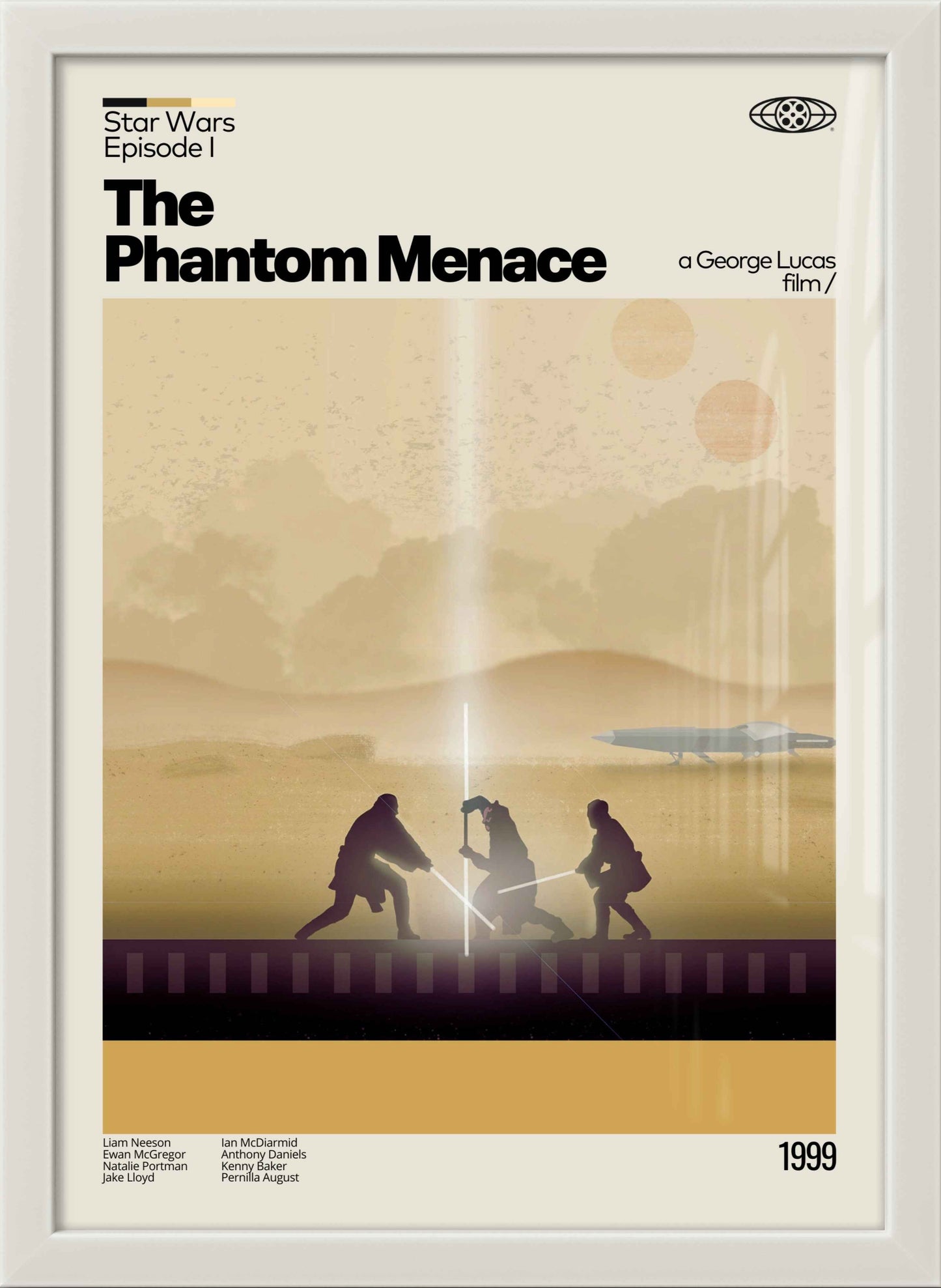 Quadro: Star Wars / Episódio I (1999) v2