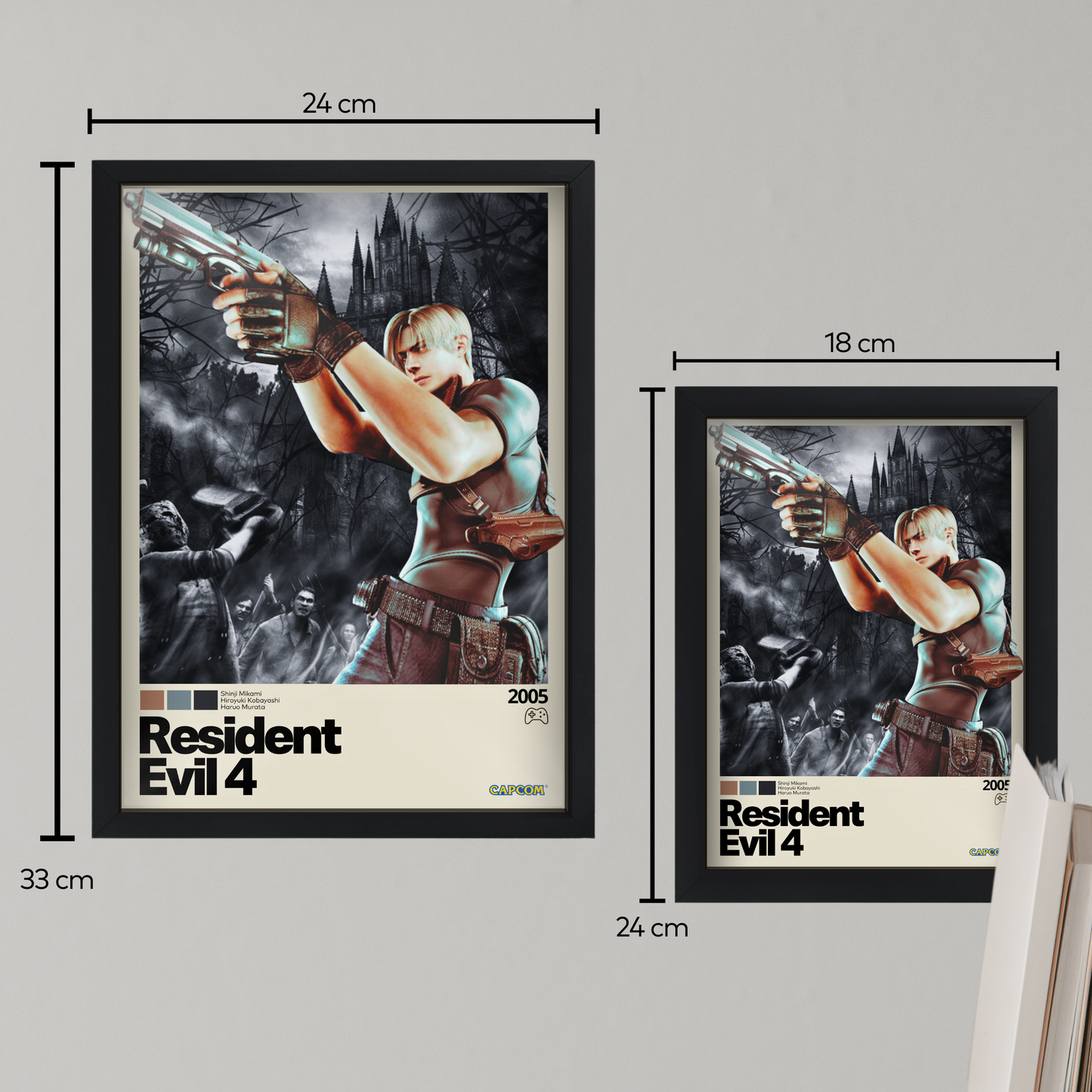 Quadro: Resident Evil 4 (2005) - Quadraê