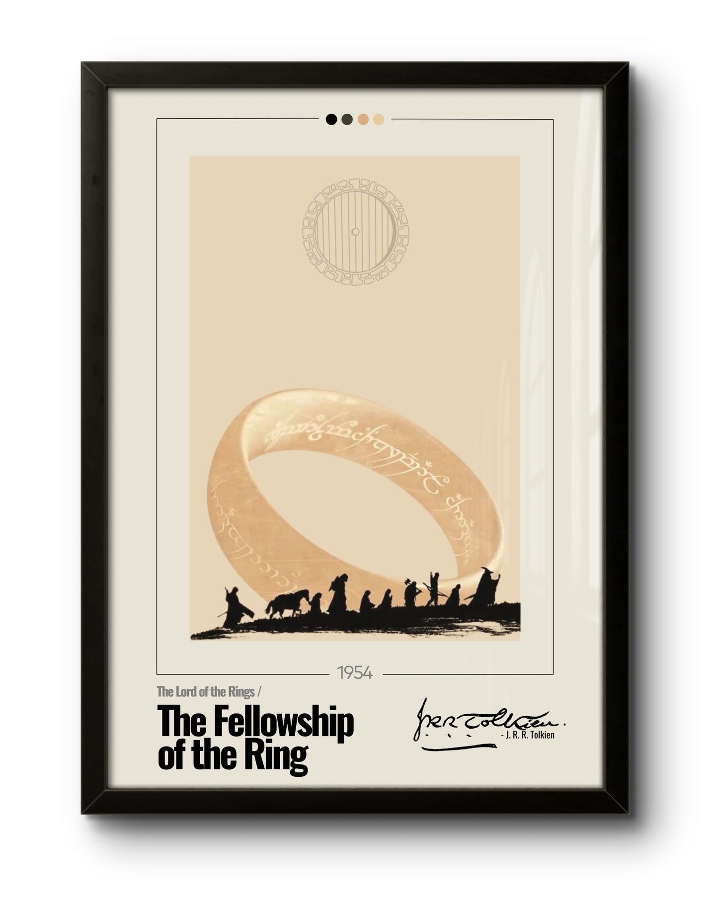 Quadro: The Fellowship of the Ring (1954) by J. R. R. Tolkien