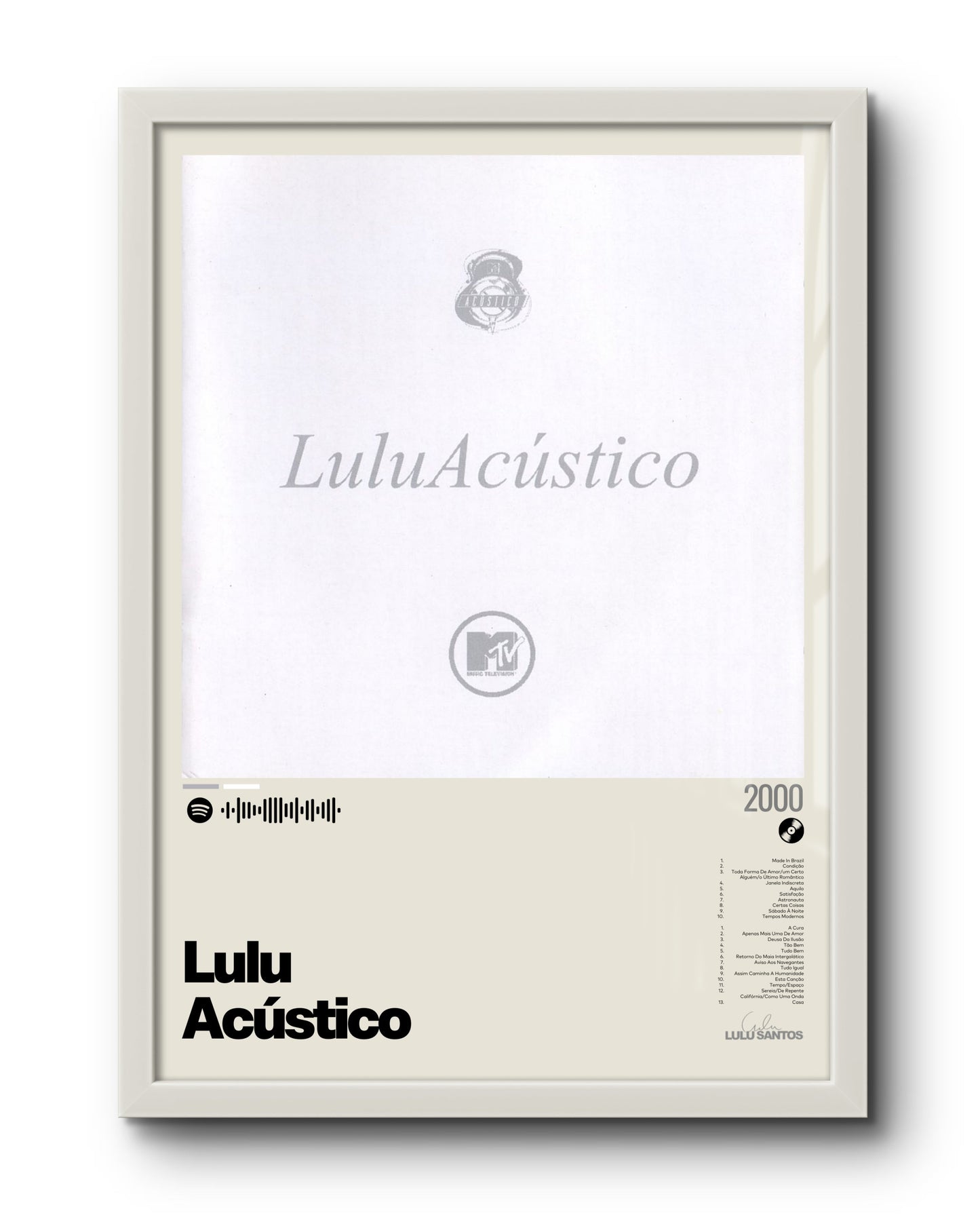 Quadro: Lulu Acústico (2000) por Lulu Santos
