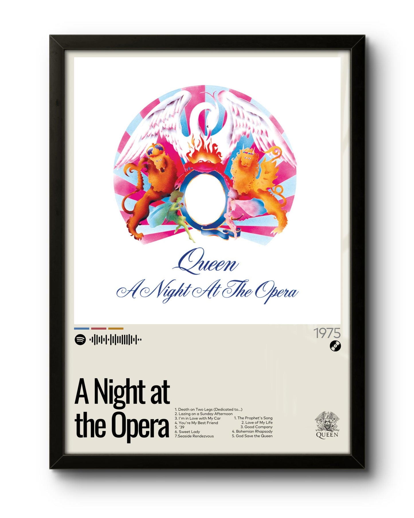 Quadro: A Night at the Opera (1975) by Queen