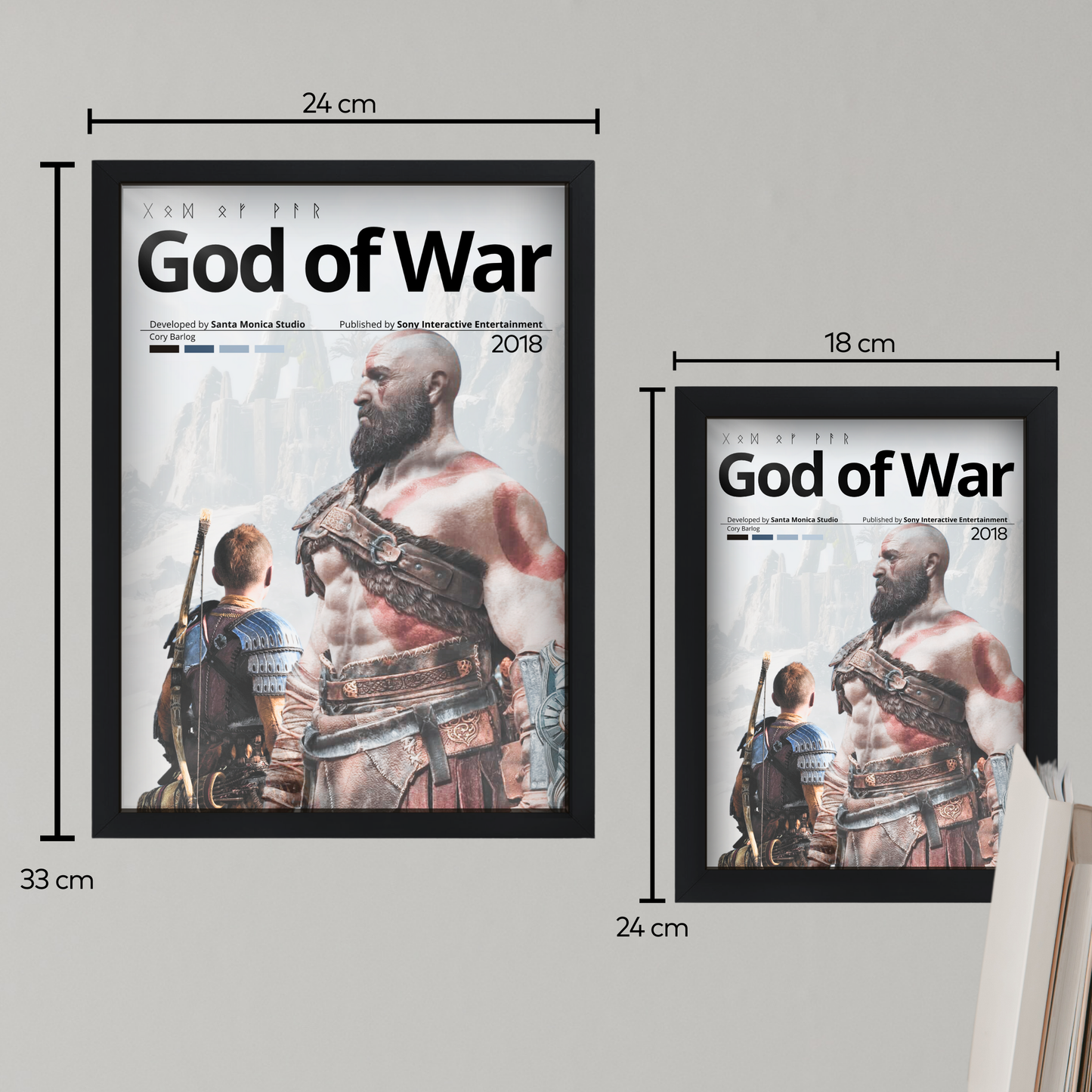 Quadro: God of War (2018) v2 - Quadraê