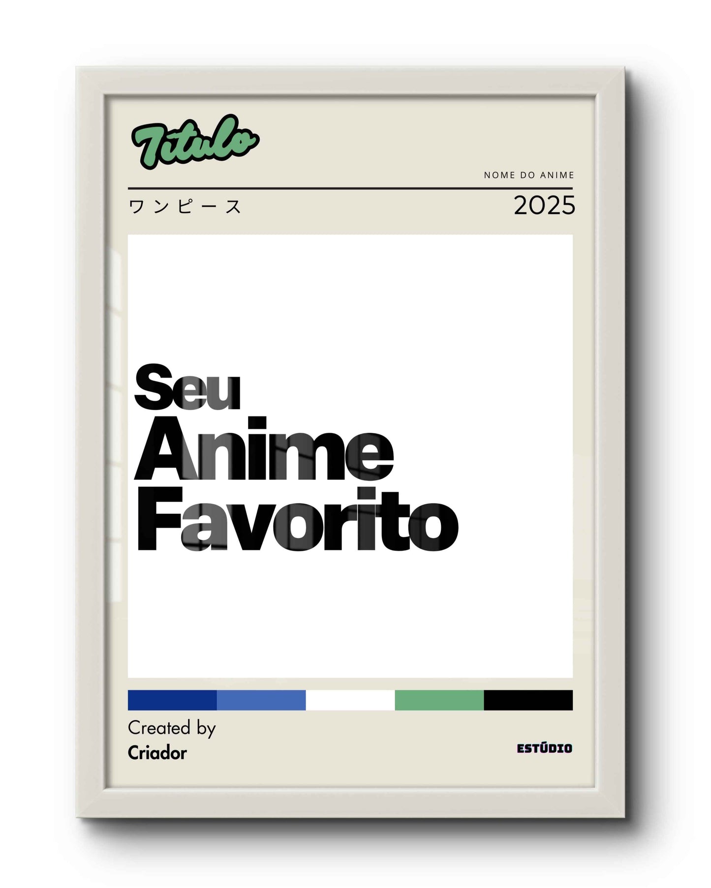 Quadro: PERSONALIZE Seu Anime (2025)