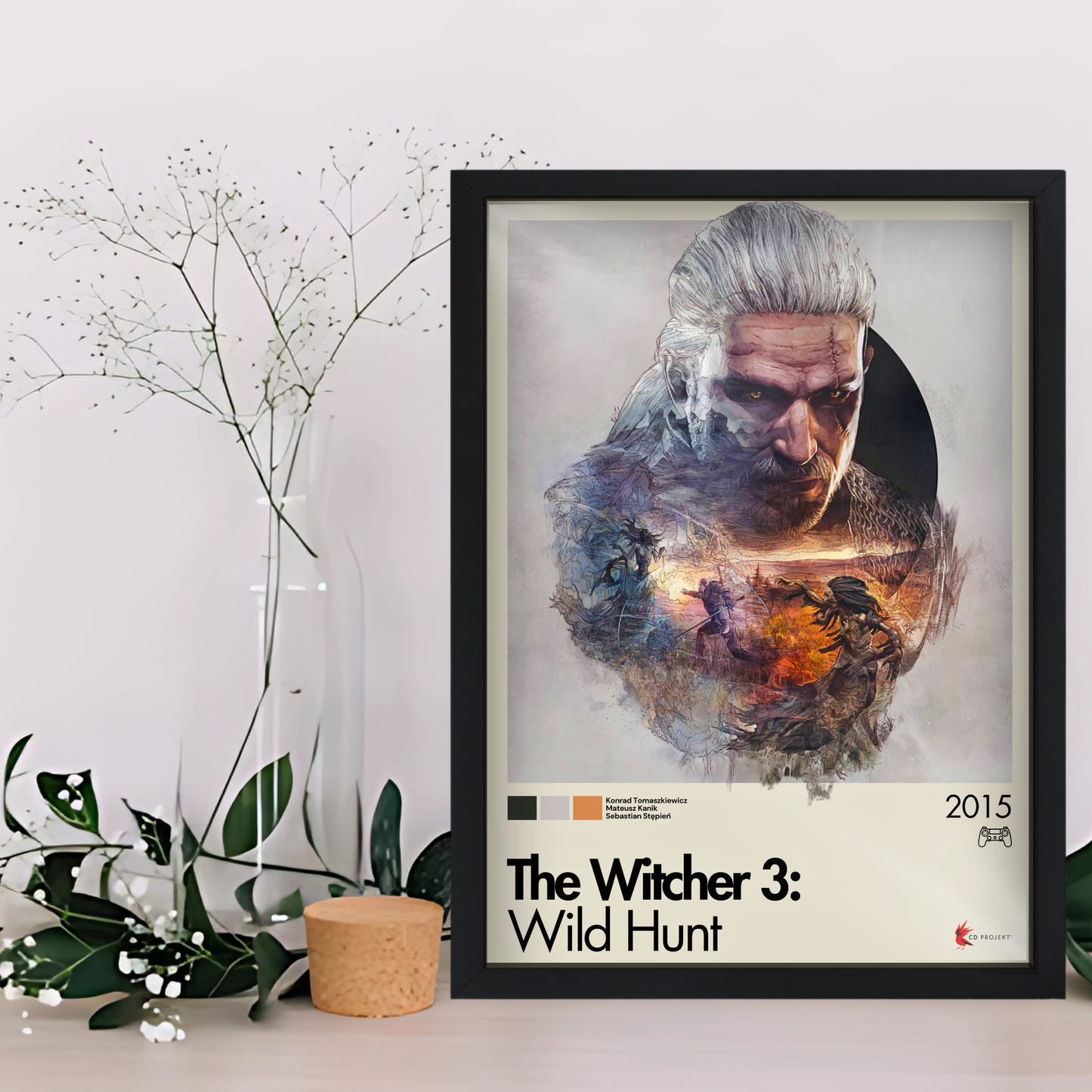 Quadro: The Witcher 3 (2015) - Quadraê