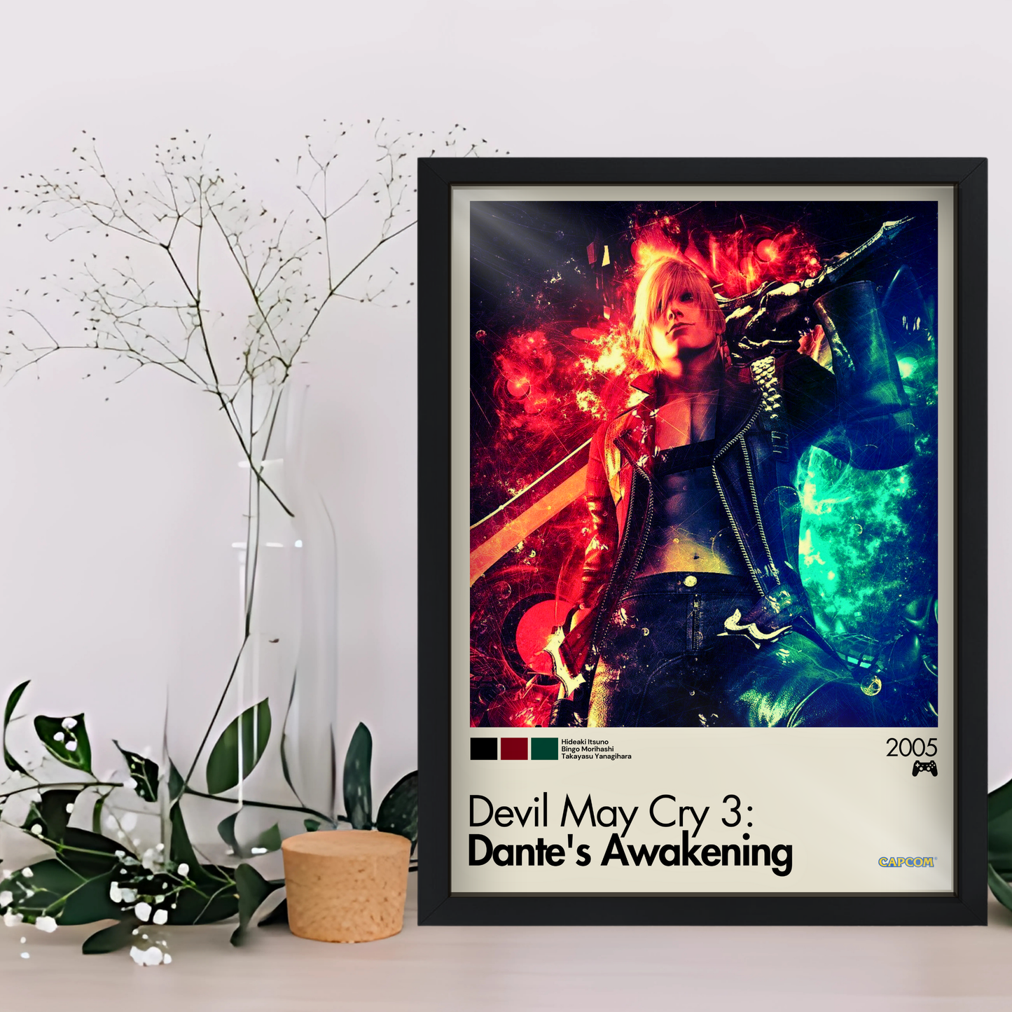 Quadro: Devil May Cry 3 / Dante's Awakening (2005) - Quadraê