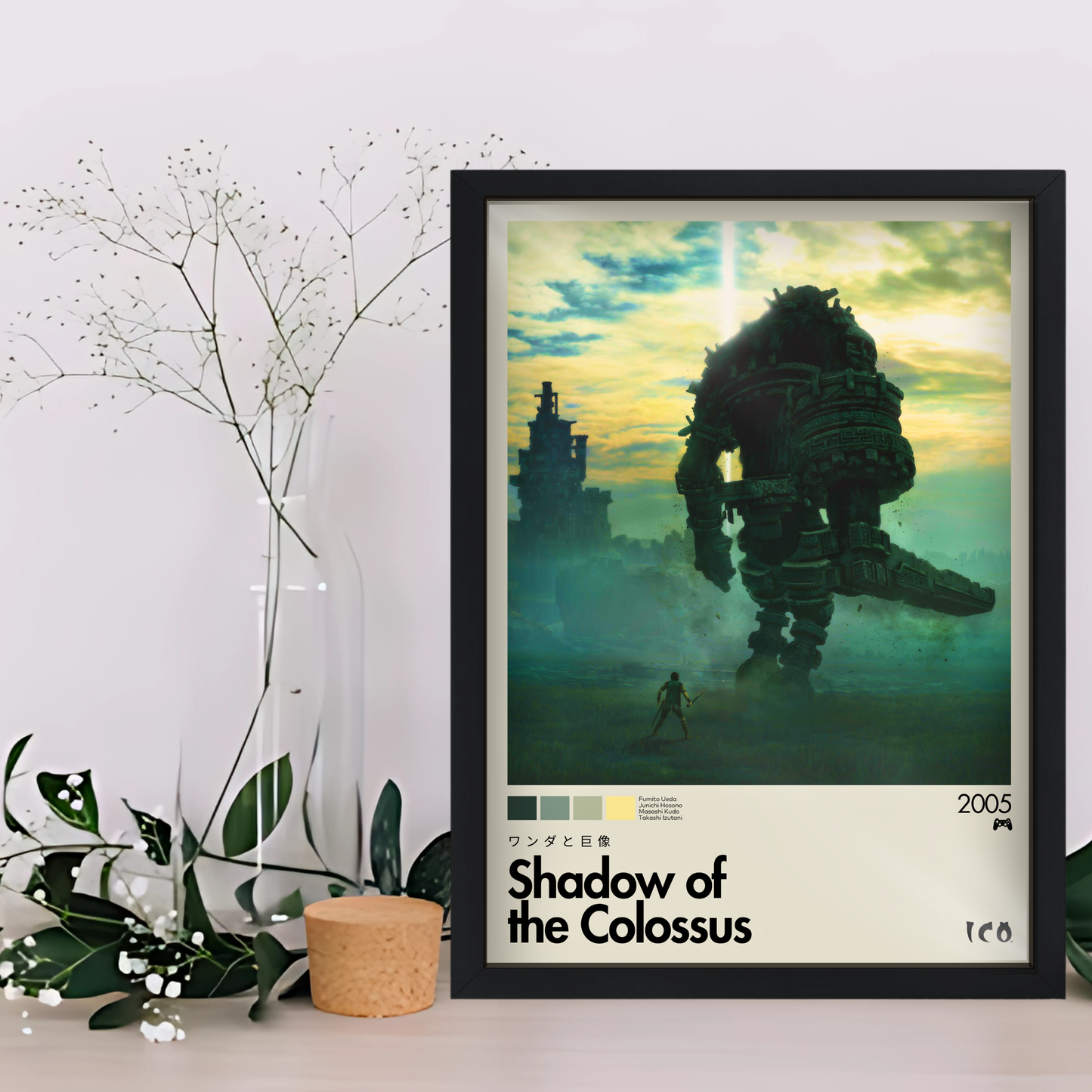 Quadro: Shadow of the Colossus (2005) - Quadraê