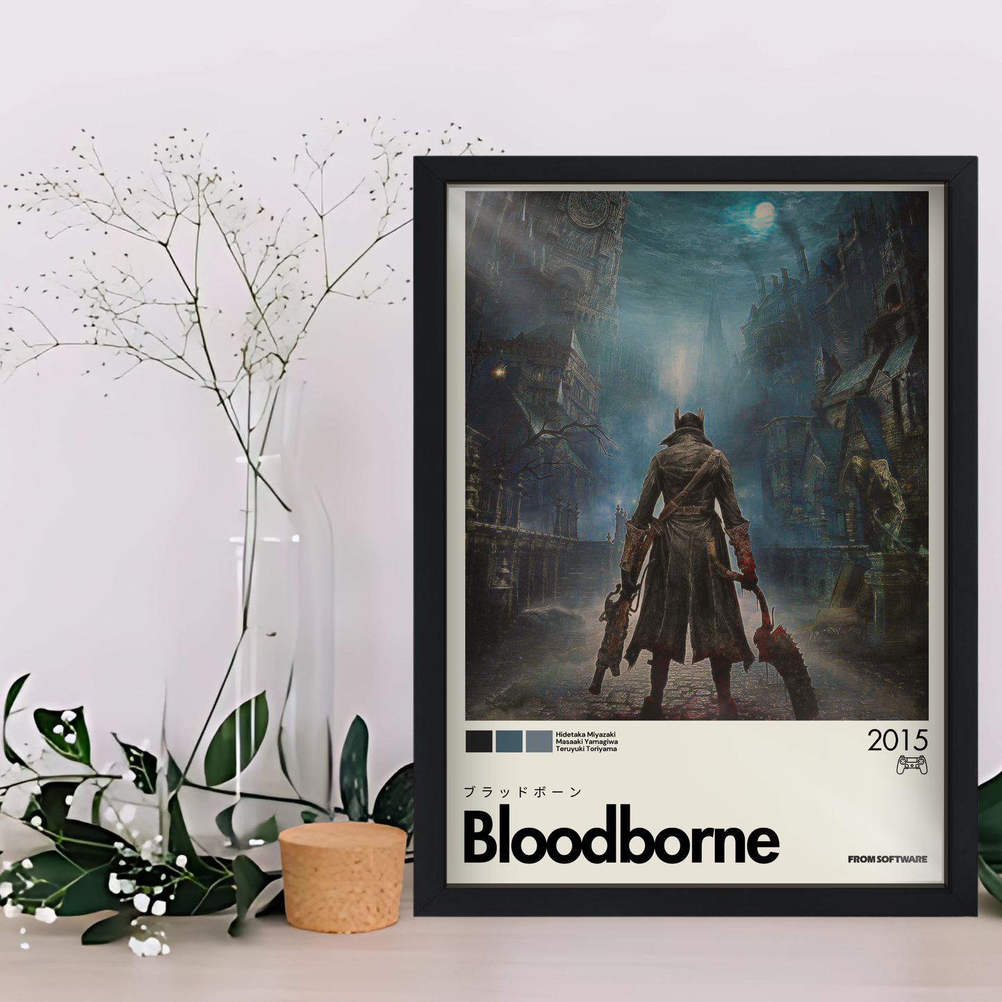Quadro: Bloodborne (2015) - Quadraê