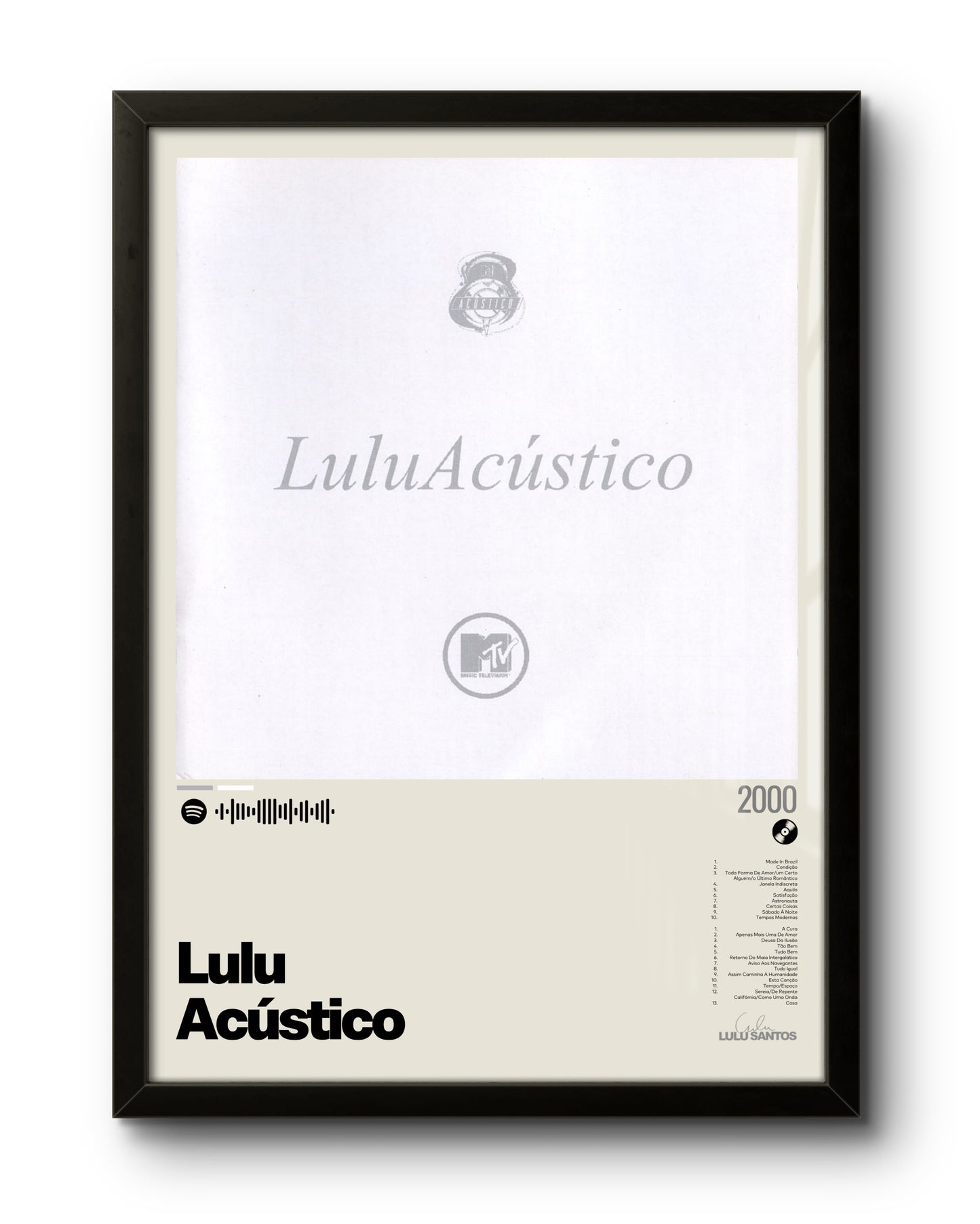 Quadro: Lulu Acústico (2000) por Lulu Santos