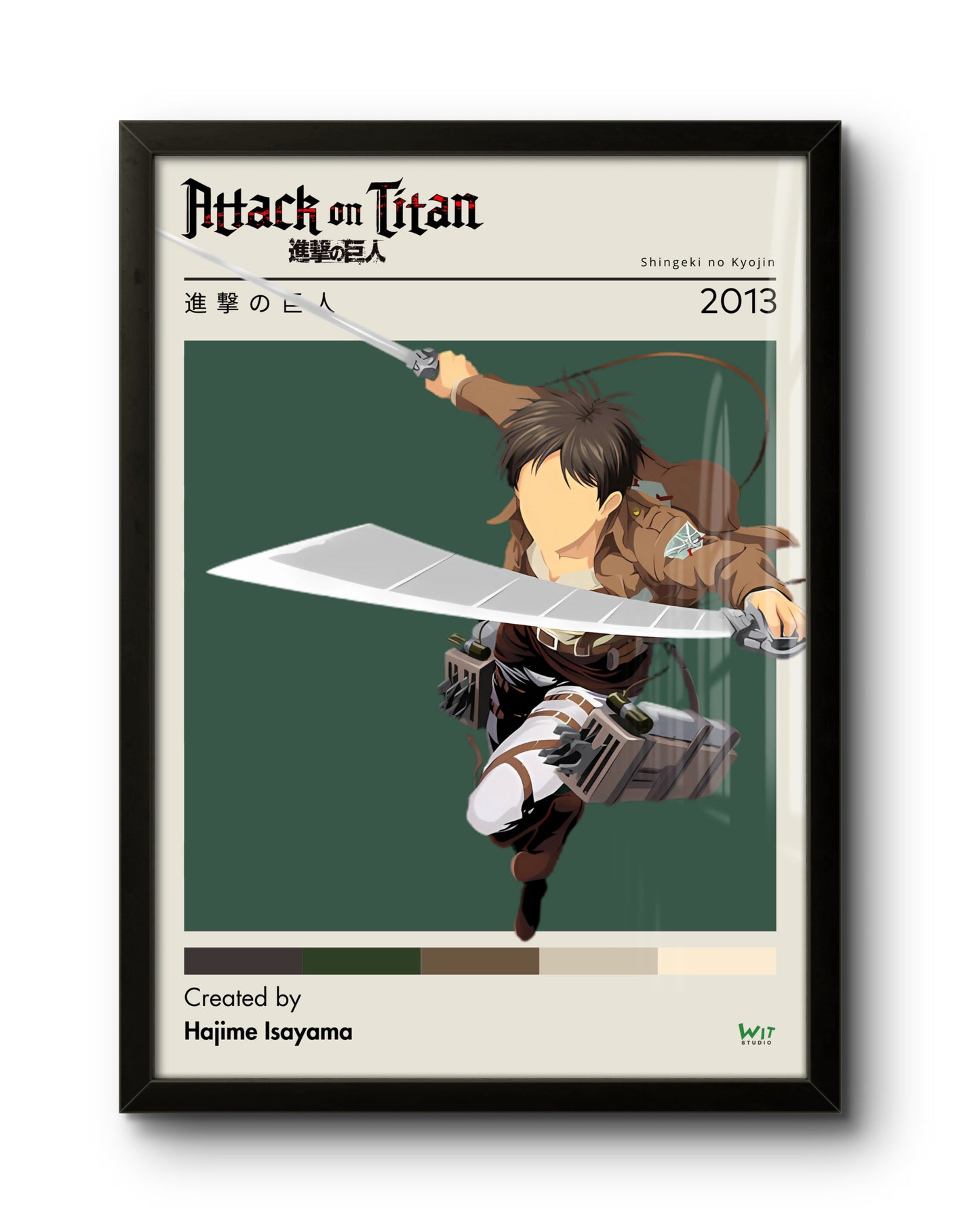Quadro: Attack on Titan (2013)