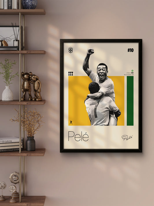 Quadro: Pelé (Brasil)