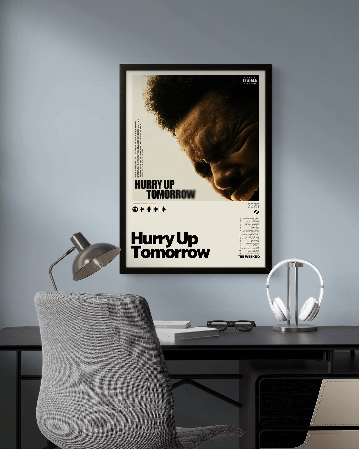 Quadro: Hurry Up Tomorrow (2025) by The Weeknd