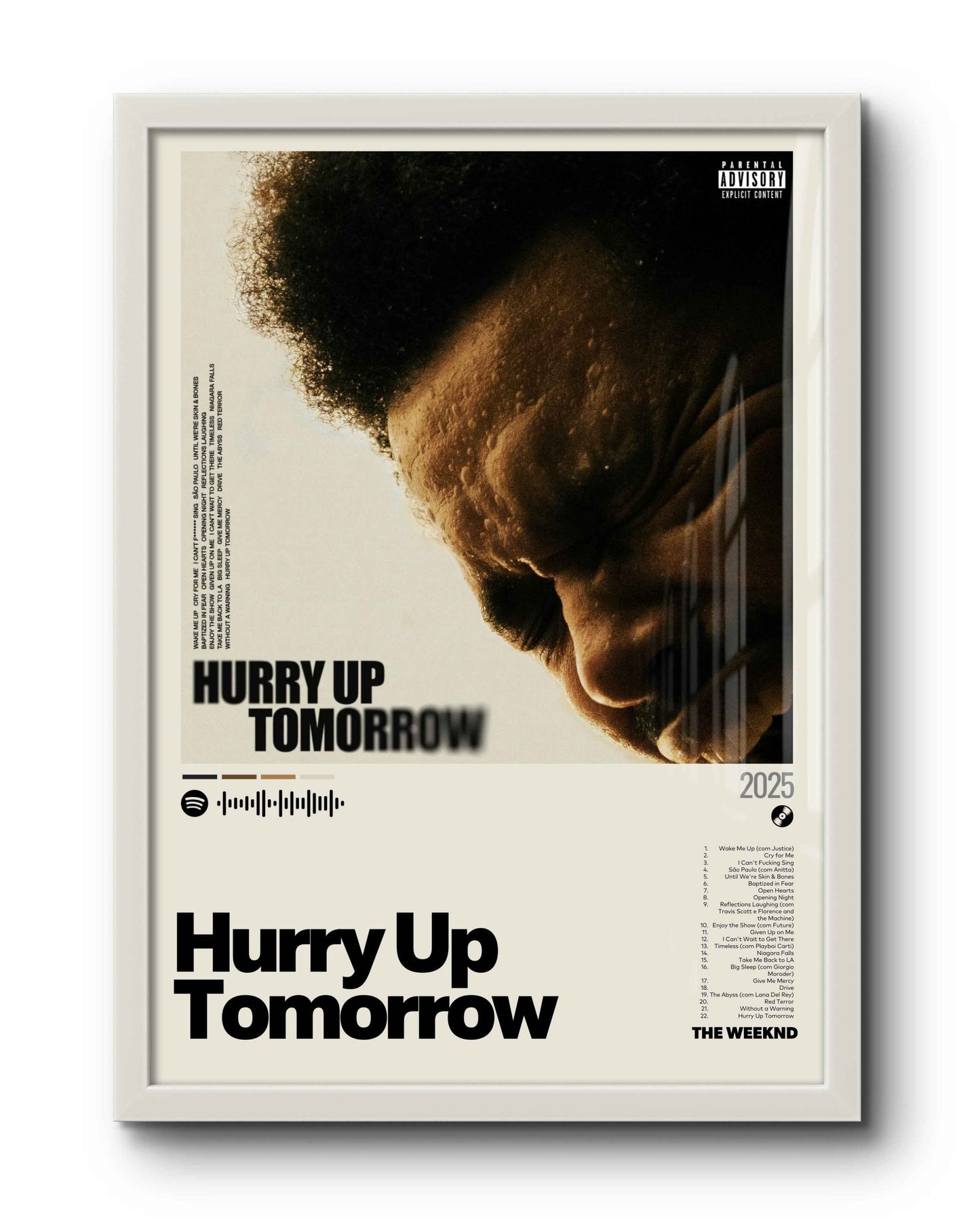 Quadro: Hurry Up Tomorrow (2025) by The Weeknd