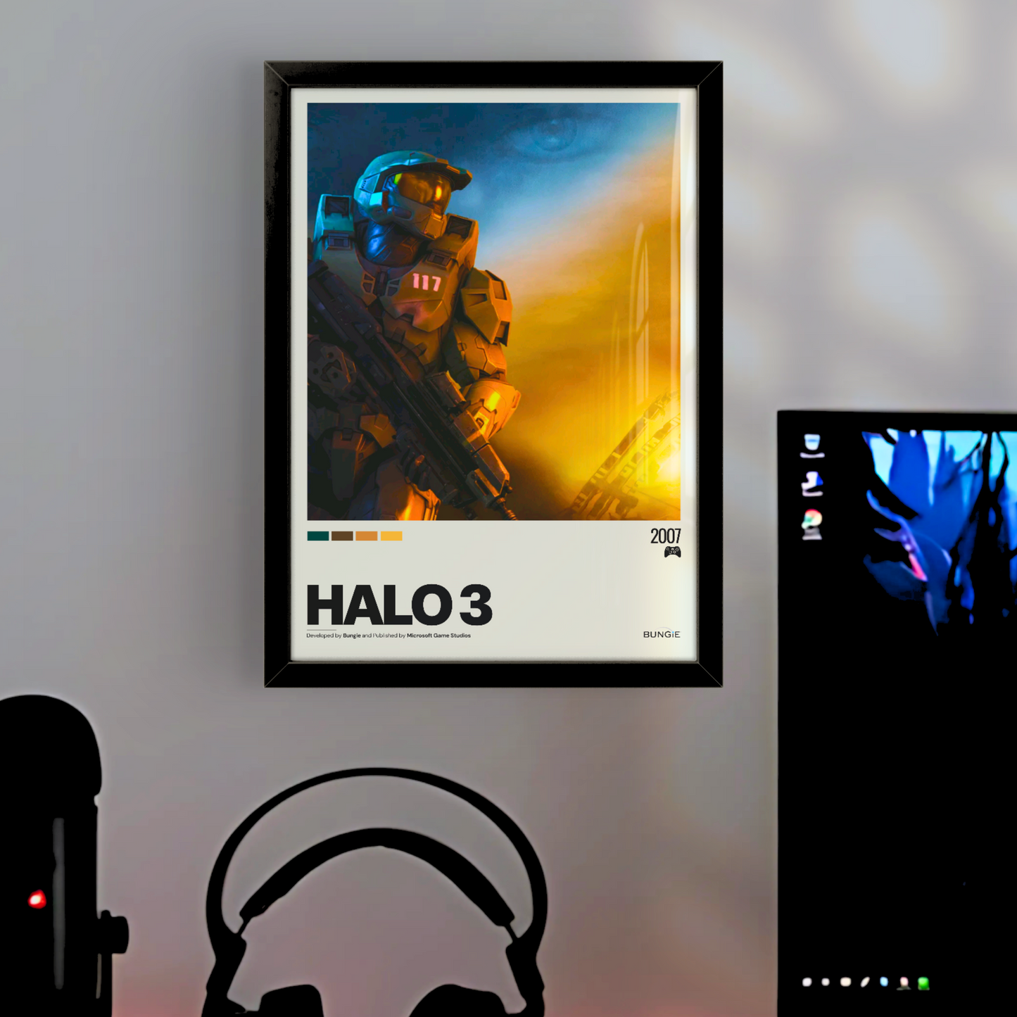 Quadro: Halo 3 (2007) - Quadraê
