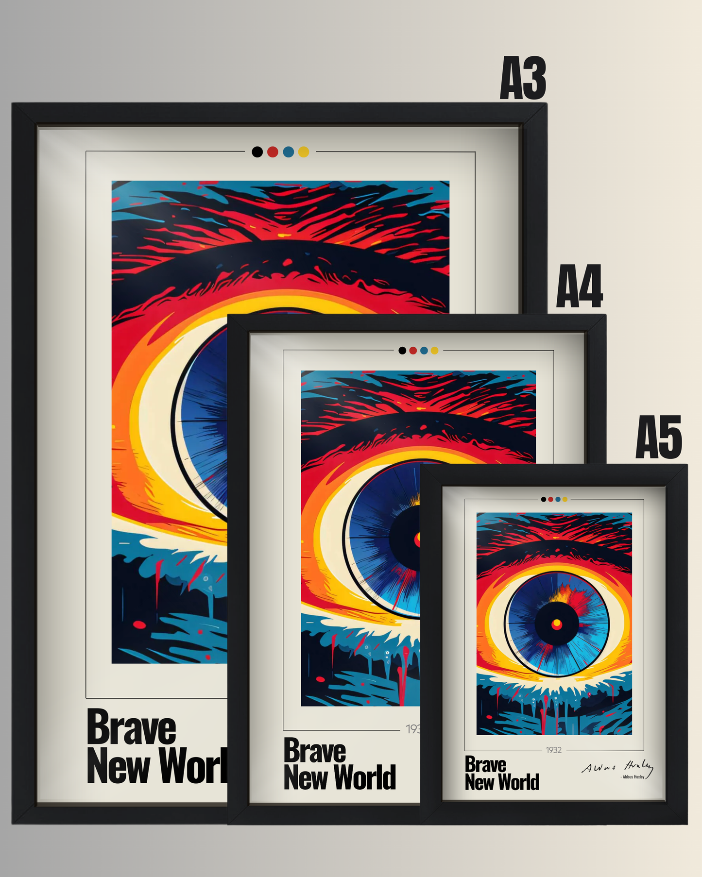 Quadro: Admirável Mundo Novo (1932) by Aldous Huxley