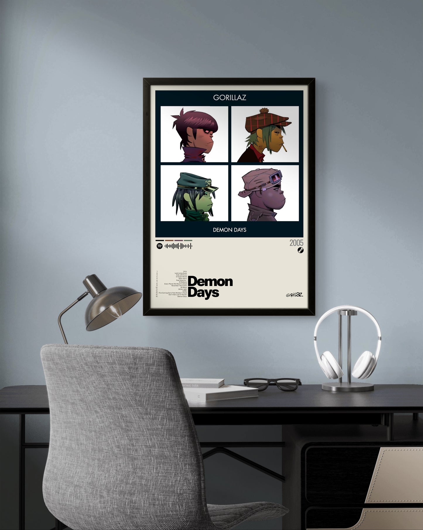 Quadro: Demon Days (2005) by Gorillaz