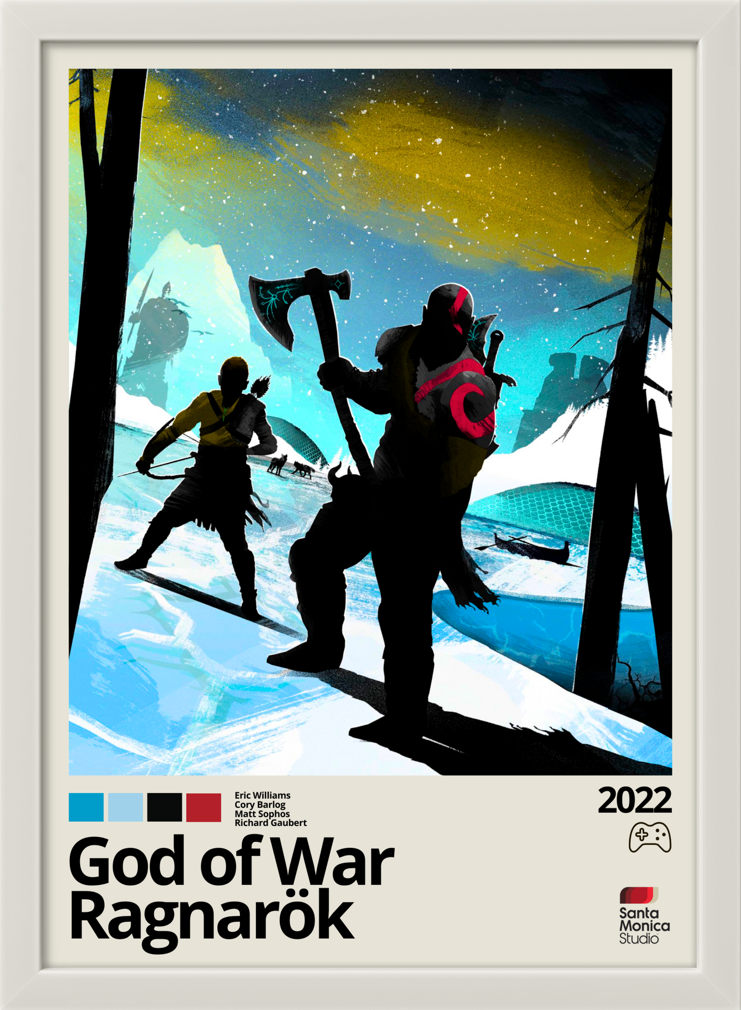 Quadro: God of War - Ragnarok (2022)