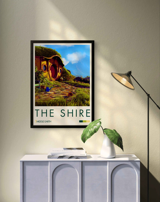 Quadro: The Shire / O Condado (O Senhor dos Anéis)