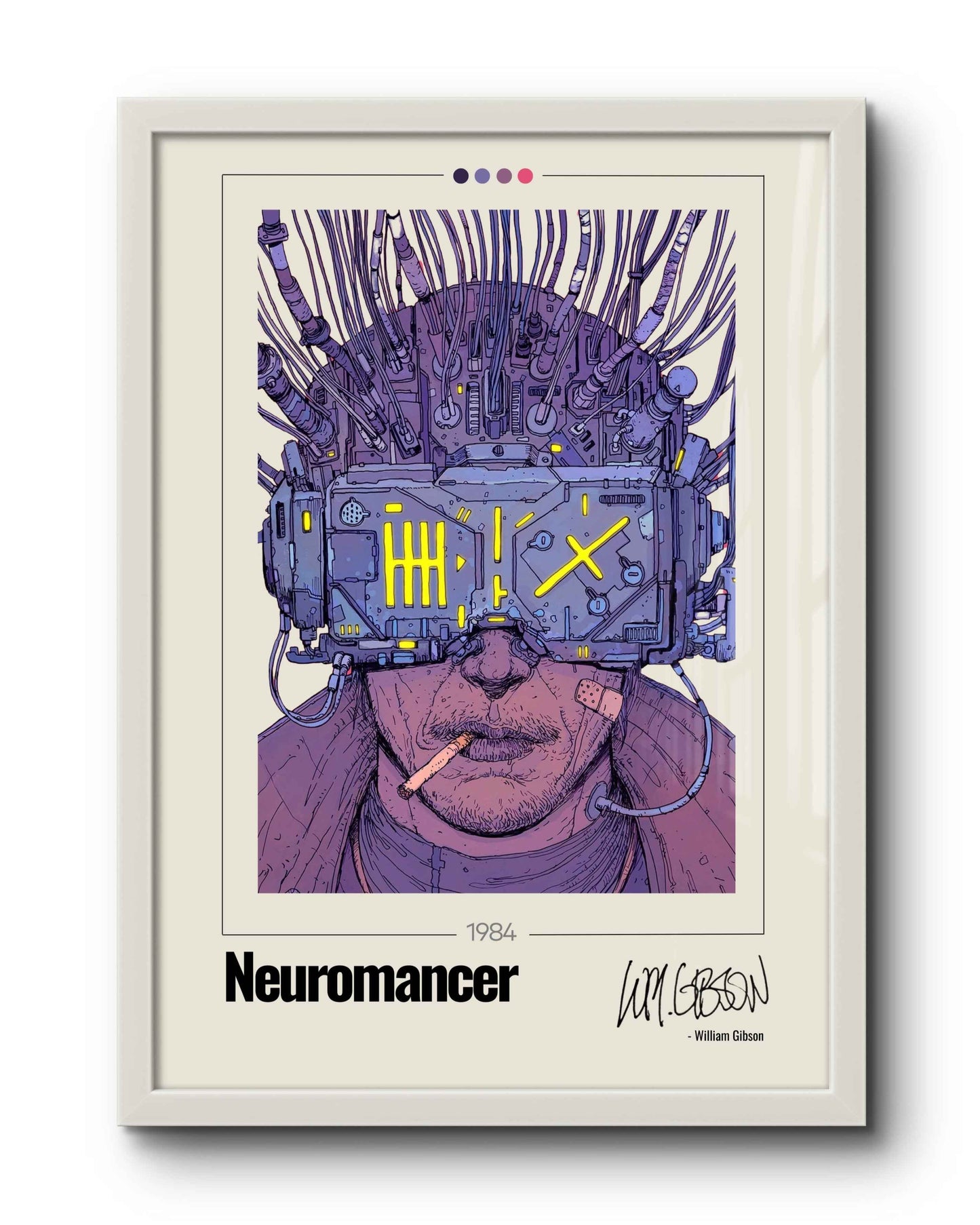 Quadro: Neuromancer (1984) by William Gibson