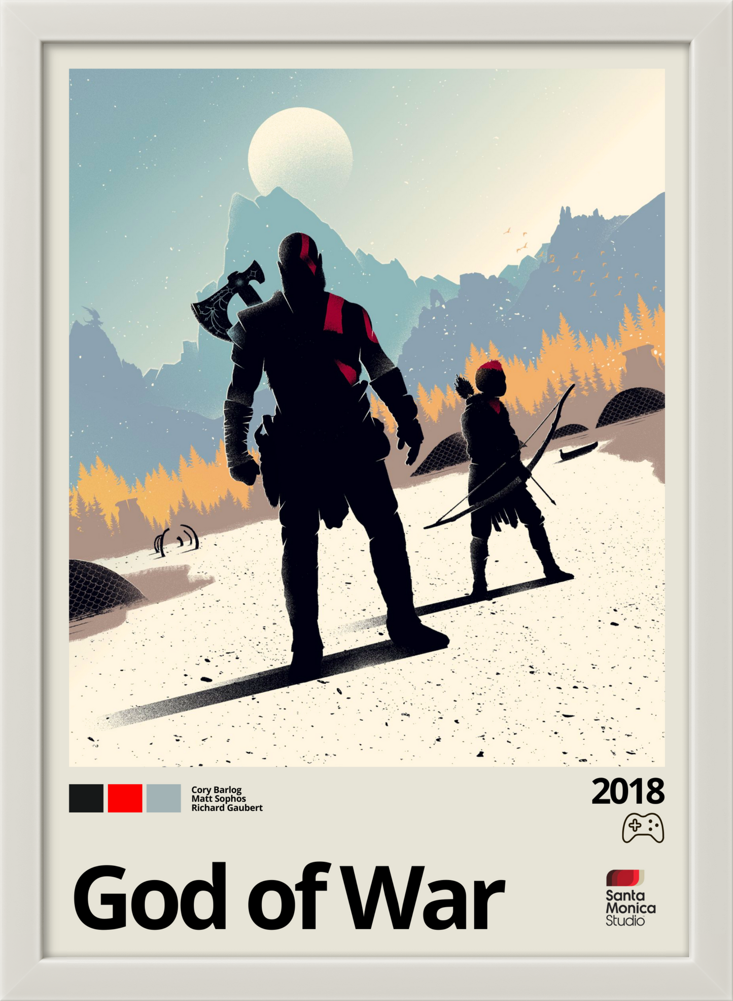 Quadro: God of War (2018)