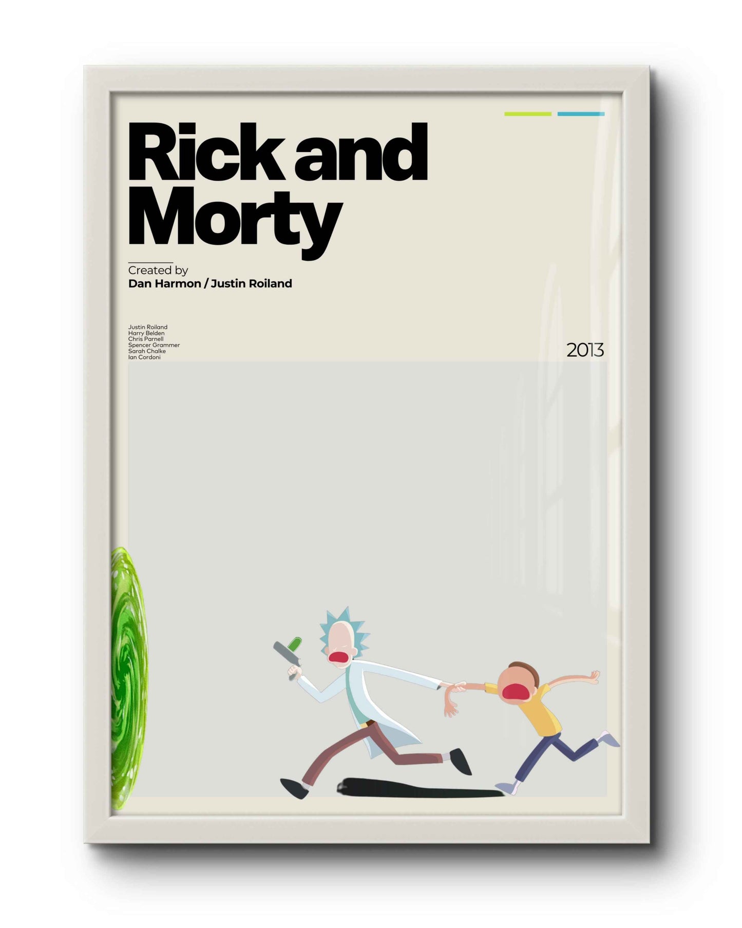 Quadro: Rick and Morty (2013)