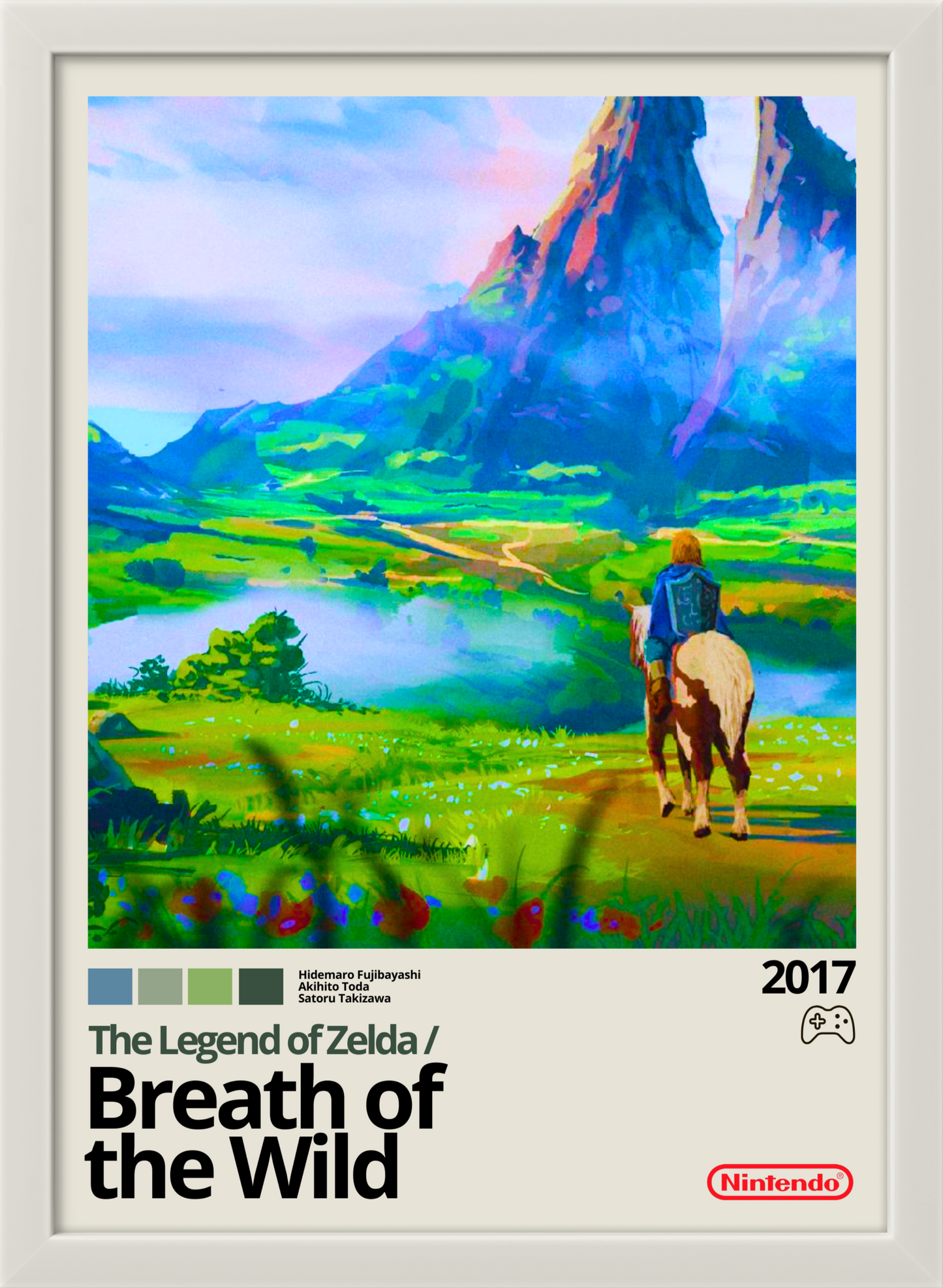 Quadro: The Legend of Zelda - Breath of the Wild (2017)