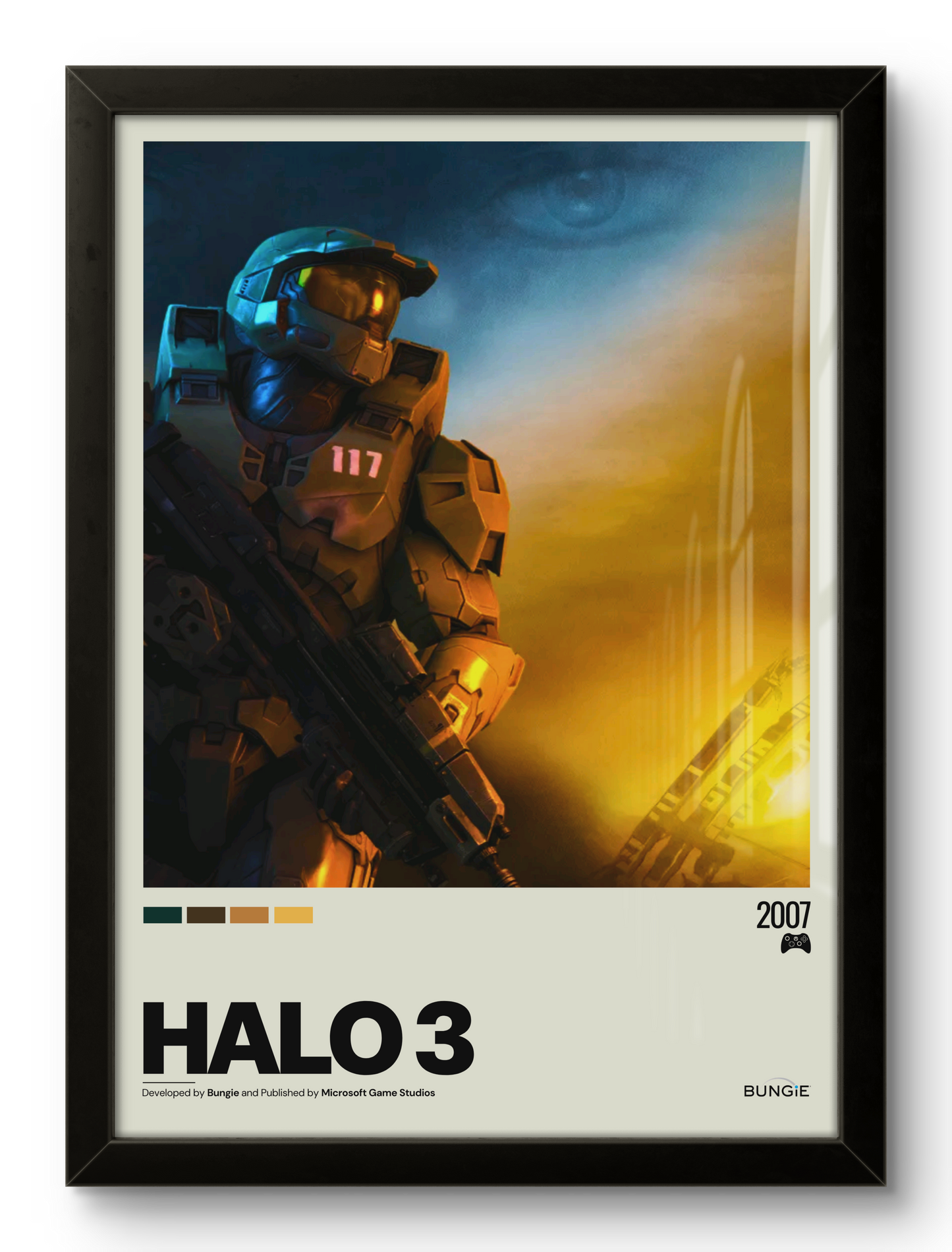 Quadro: Halo 3 (2007) - Quadraê