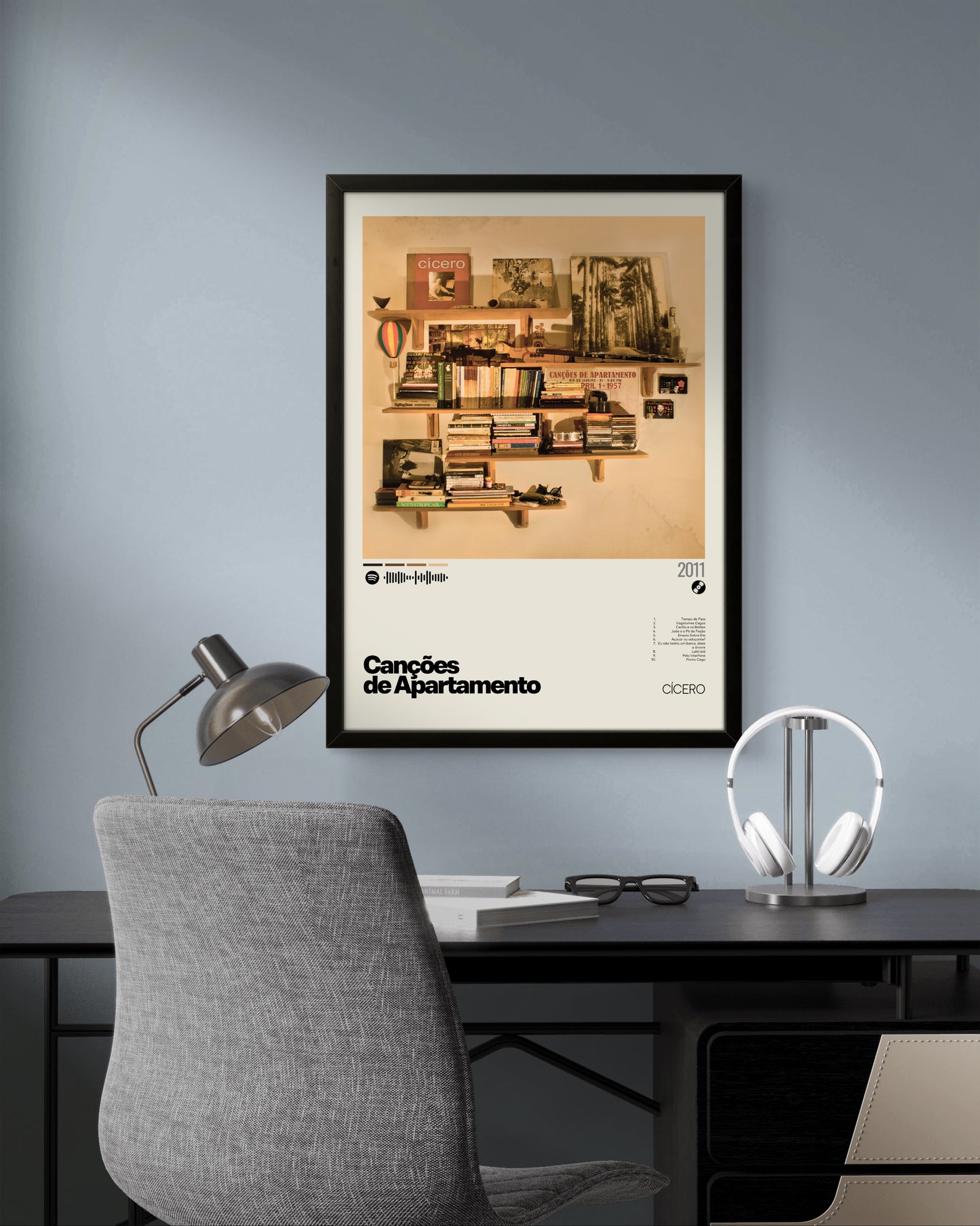 Quadro: Canções de Apartamento (2011) por Cícero