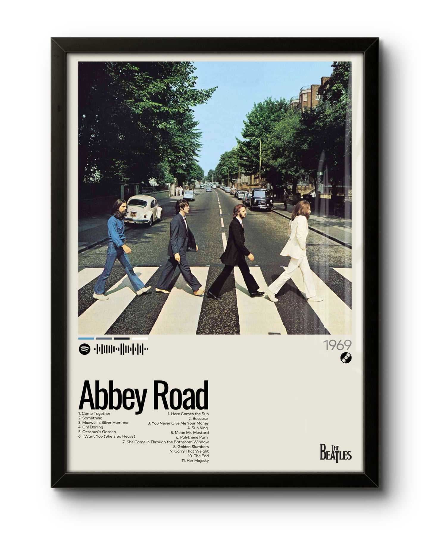 Quadro: Abbey Road (1969) by The Beatles