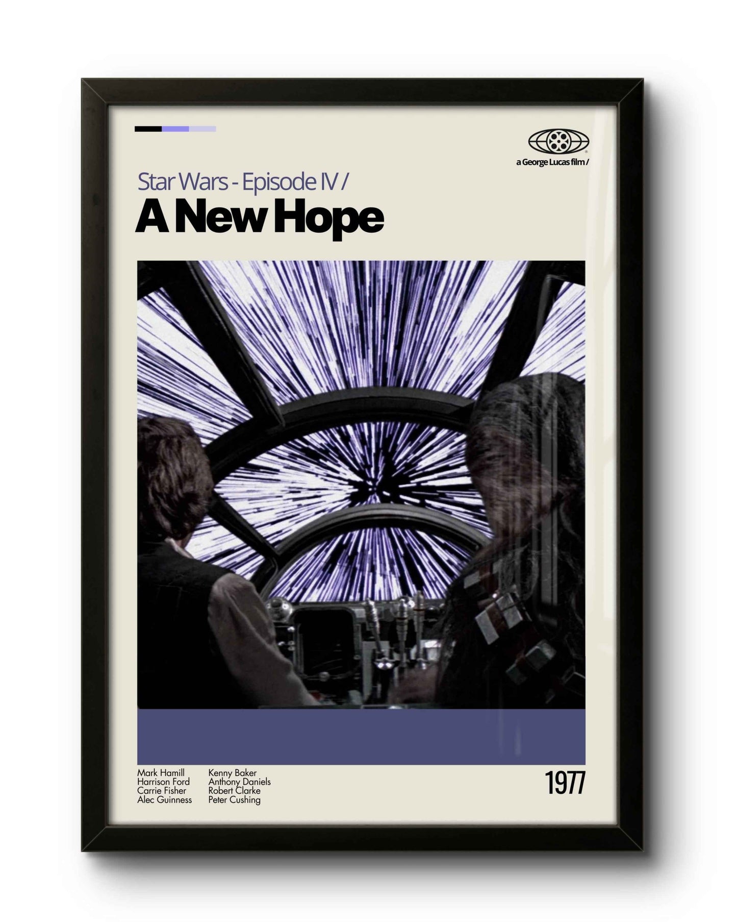 Quadro: Star Wars / Episódio IV (1977)